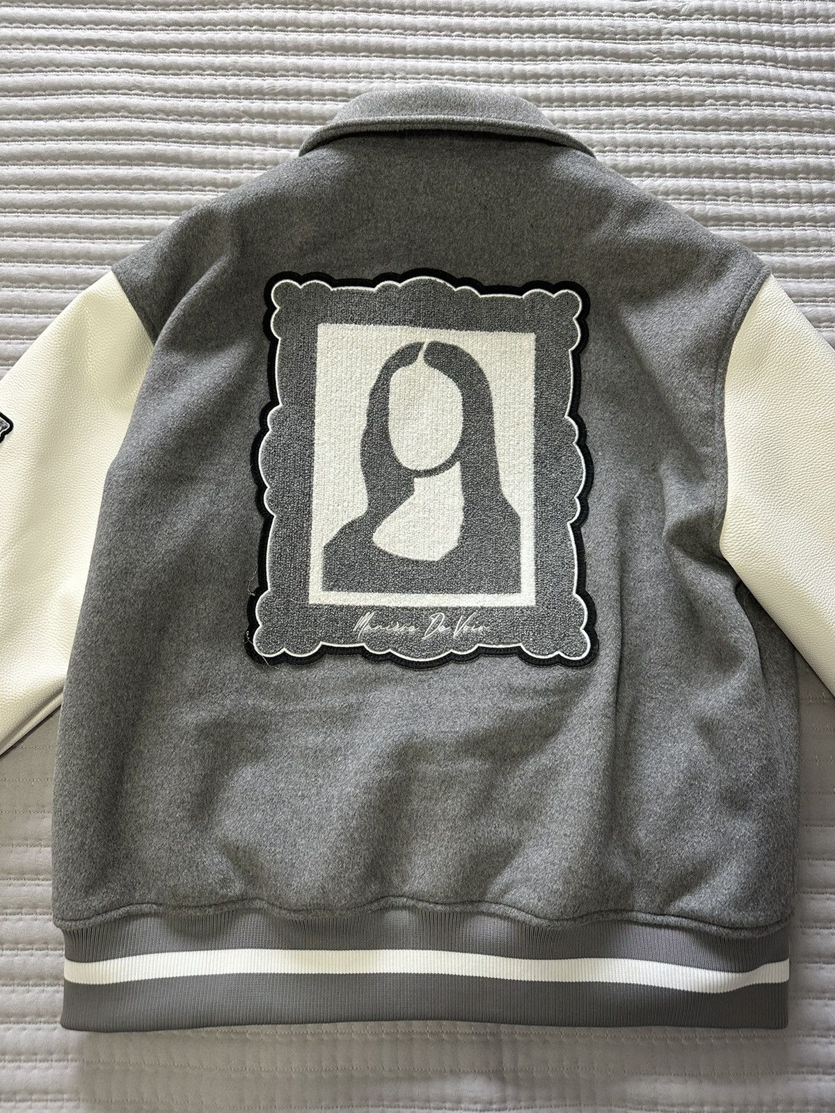 Maniere De Vior Maniere De Vior Mona Lisa Wool Varsity Jacket size Large Size US L / EU 52-54 / 3 - 2 Thumbnail