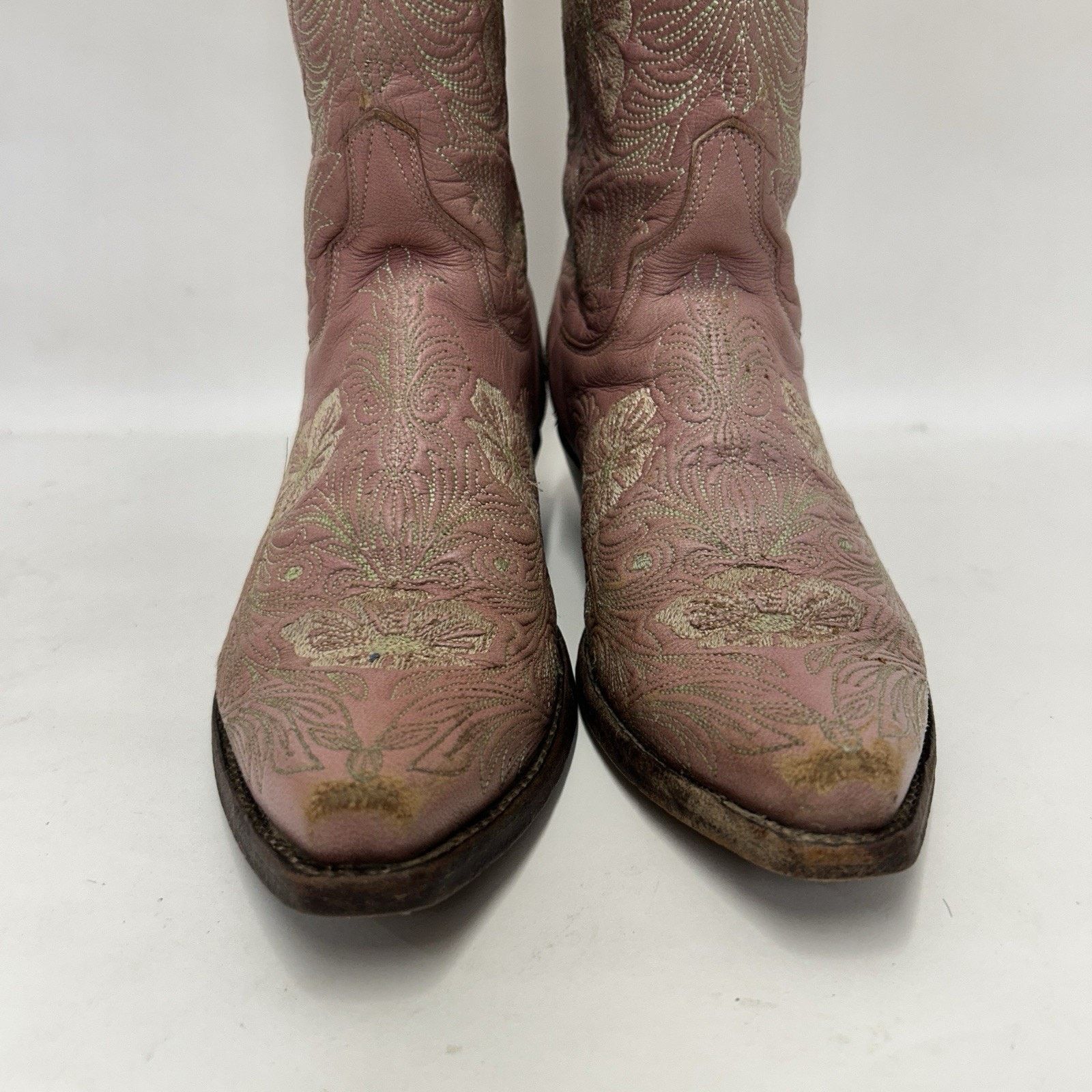 Old Gringo Old Gringo Embroidered Floral Western Boots “Pink” Size US 7 / IT 37 - 3 Thumbnail