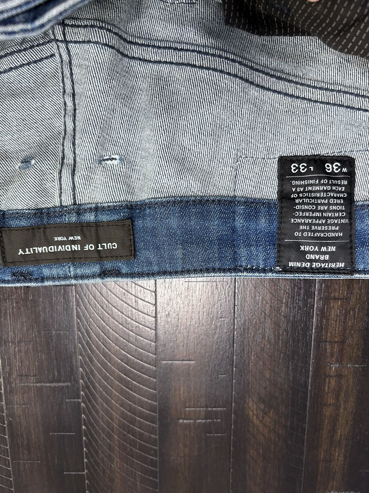Cult Of Individuality Light blue Stretch Denim Size US 36 / EU 52 - 8 Thumbnail