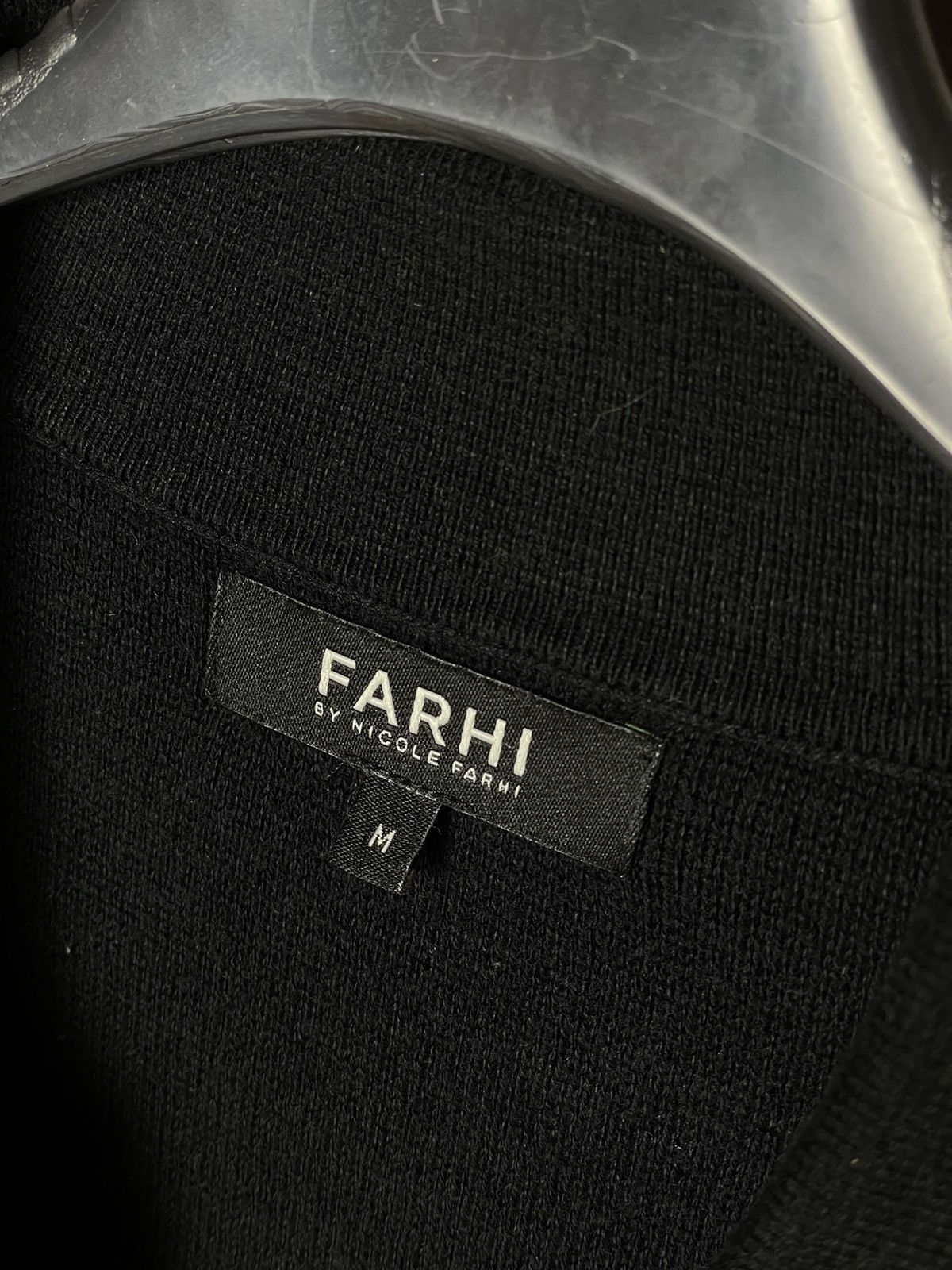 Nicole Farhi Nicole Farhi 100% Pure Mrino Knitted Zip Long Sleeve Polo Size US M / EU 48-50 / 2 - 8 Thumbnail