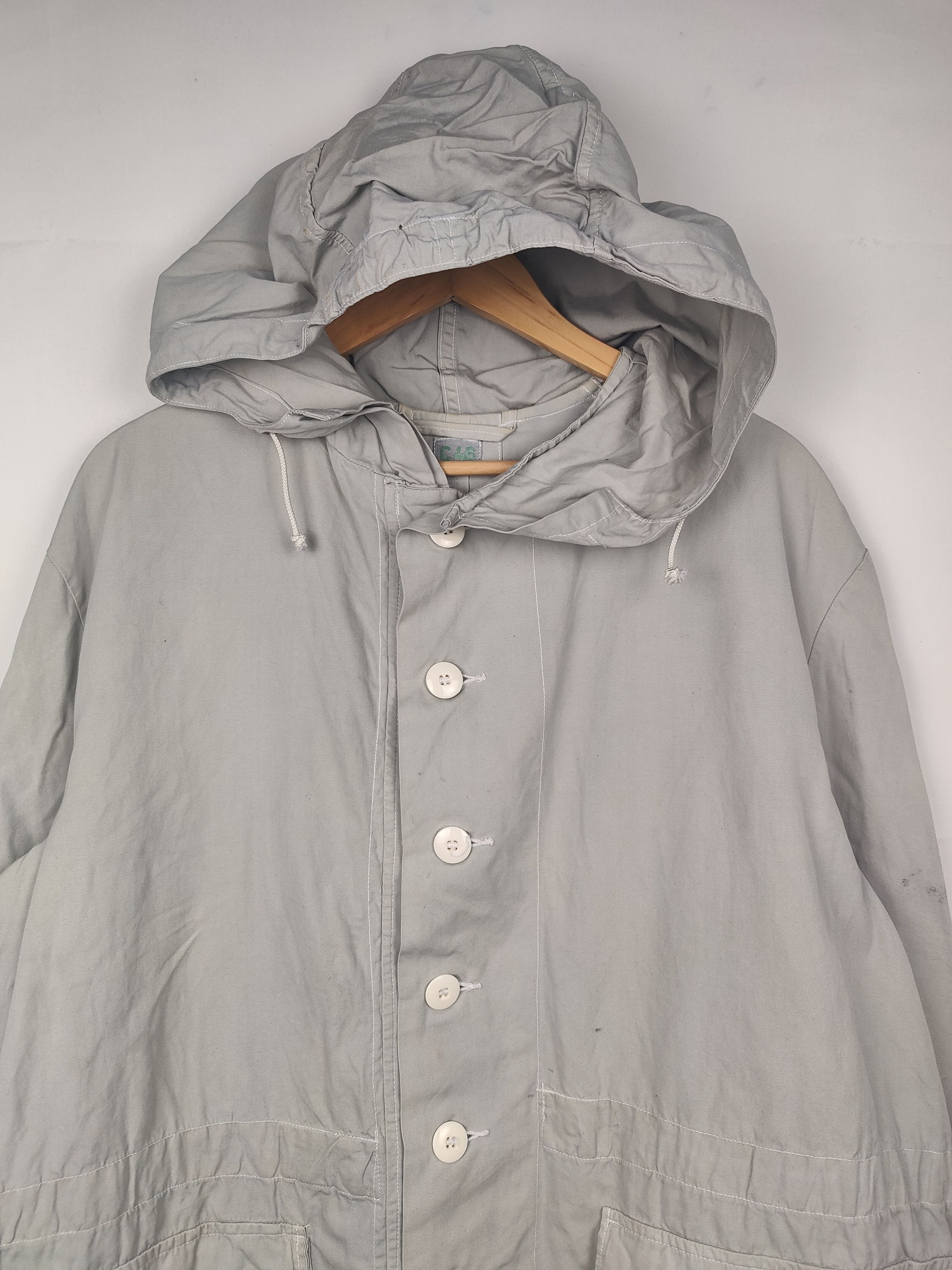 Vintage Vintage 60s Issued Swedish Military Anorak C46 Size US L / EU 52-54 / 3 - 2 Thumbnail