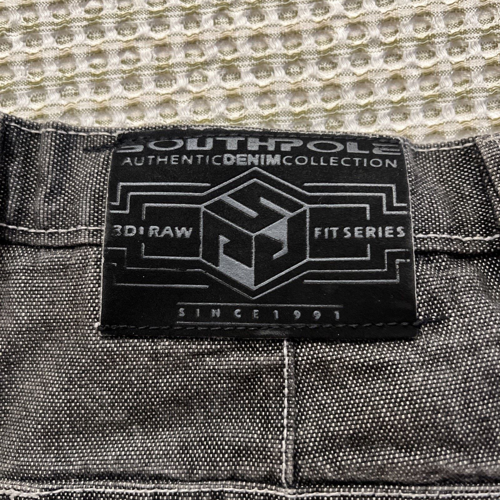 Southpole Southpole Y2K Baggy Shorts Jorts Size 38 Gray Denim JNCO Size US 38 / EU 54 - 4 Thumbnail
