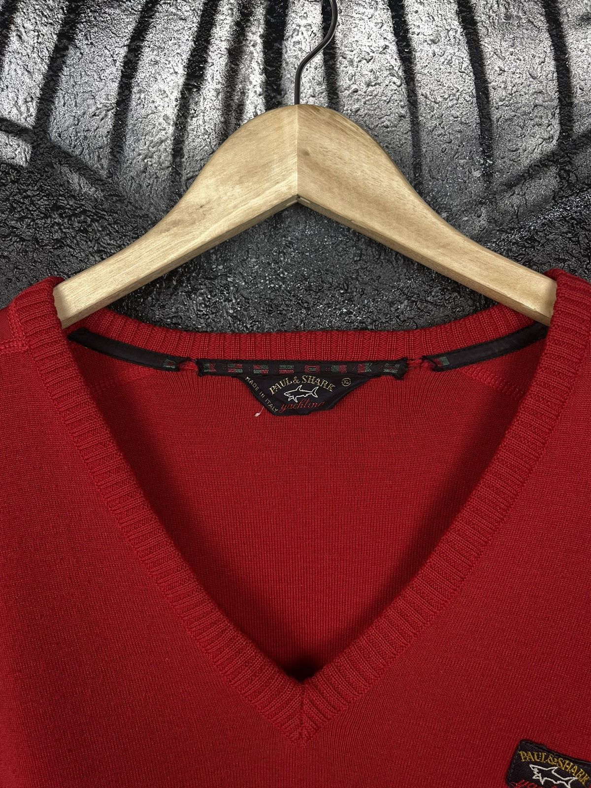 Paul & Shark × Vintage Vintage Paul & Shark V Neck Sweater Men’s Size XL Size US XL / EU 56 / 4 - 8 Thumbnail
