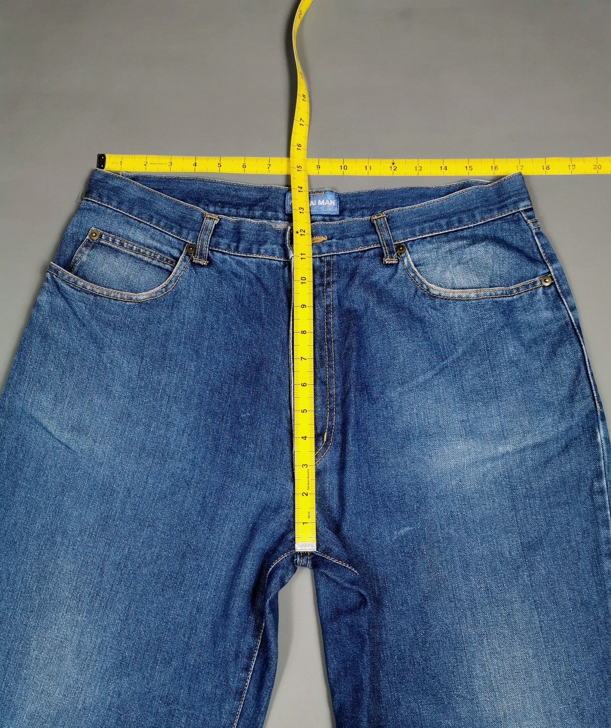Kansai Yamamoto Loose Fit Kansai Man Rayon Denim Jeans Size US 34 / EU 50 - 11 Thumbnail