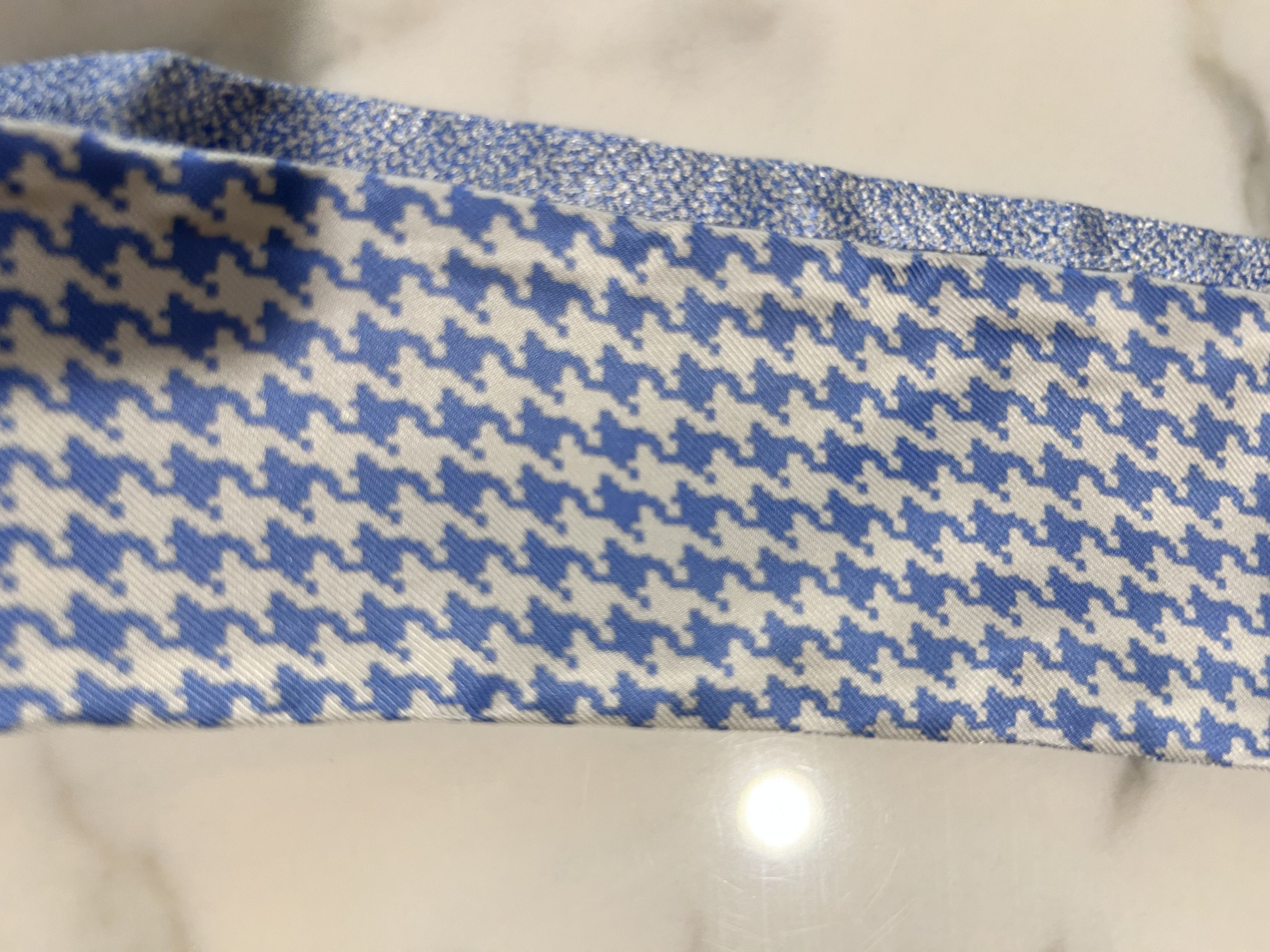 Dior Bleu montaigne bande Size ONE SIZE - 6 Thumbnail