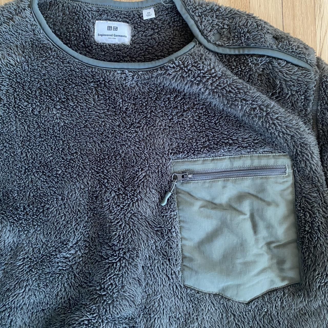 Engineered Garments × Uniqlo Uniqlo x Engineered Garments fleece sweater Olive Size US XS / EU 42 / 0 - 5 Thumbnail