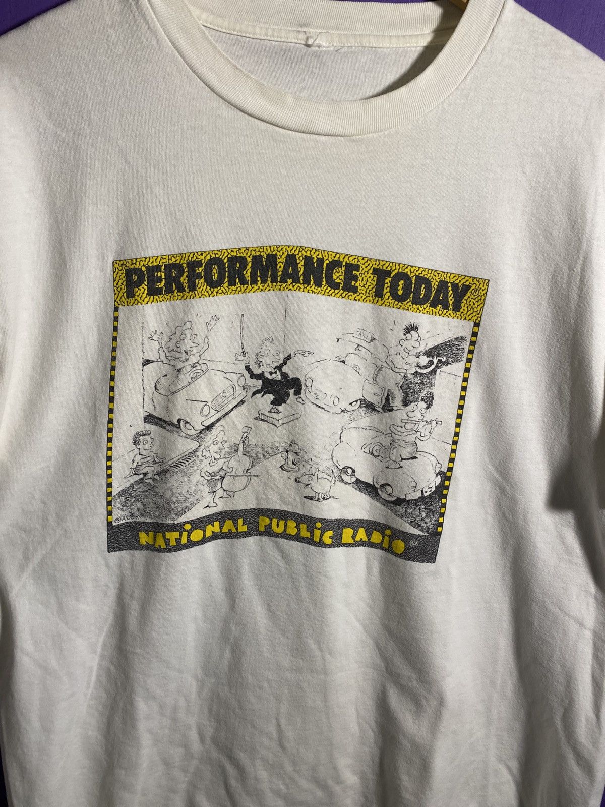 Other Vintage 90s NPR performance today television t-shirt Size US L / EU 52-54 / 3 - 3 Thumbnail