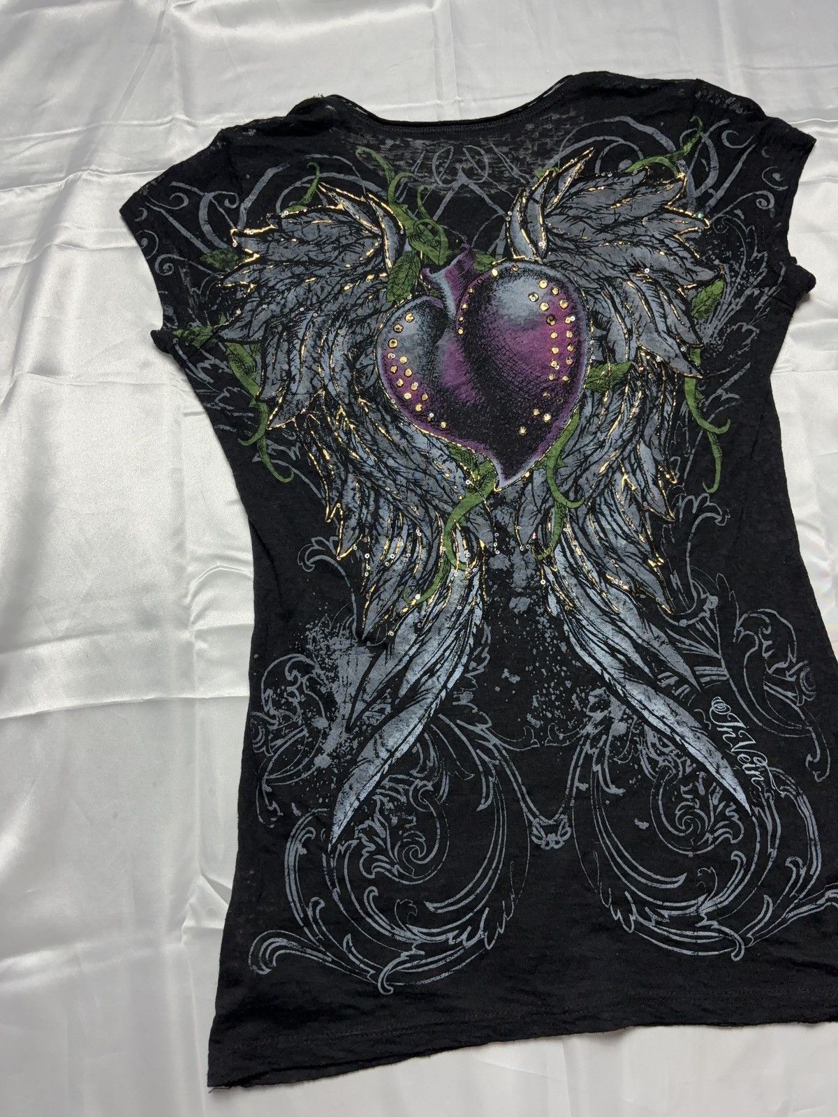 Vintage Printed y2k mesh vintage t-shirt Size M / US 6-8 / IT 42-44 - 5 Thumbnail