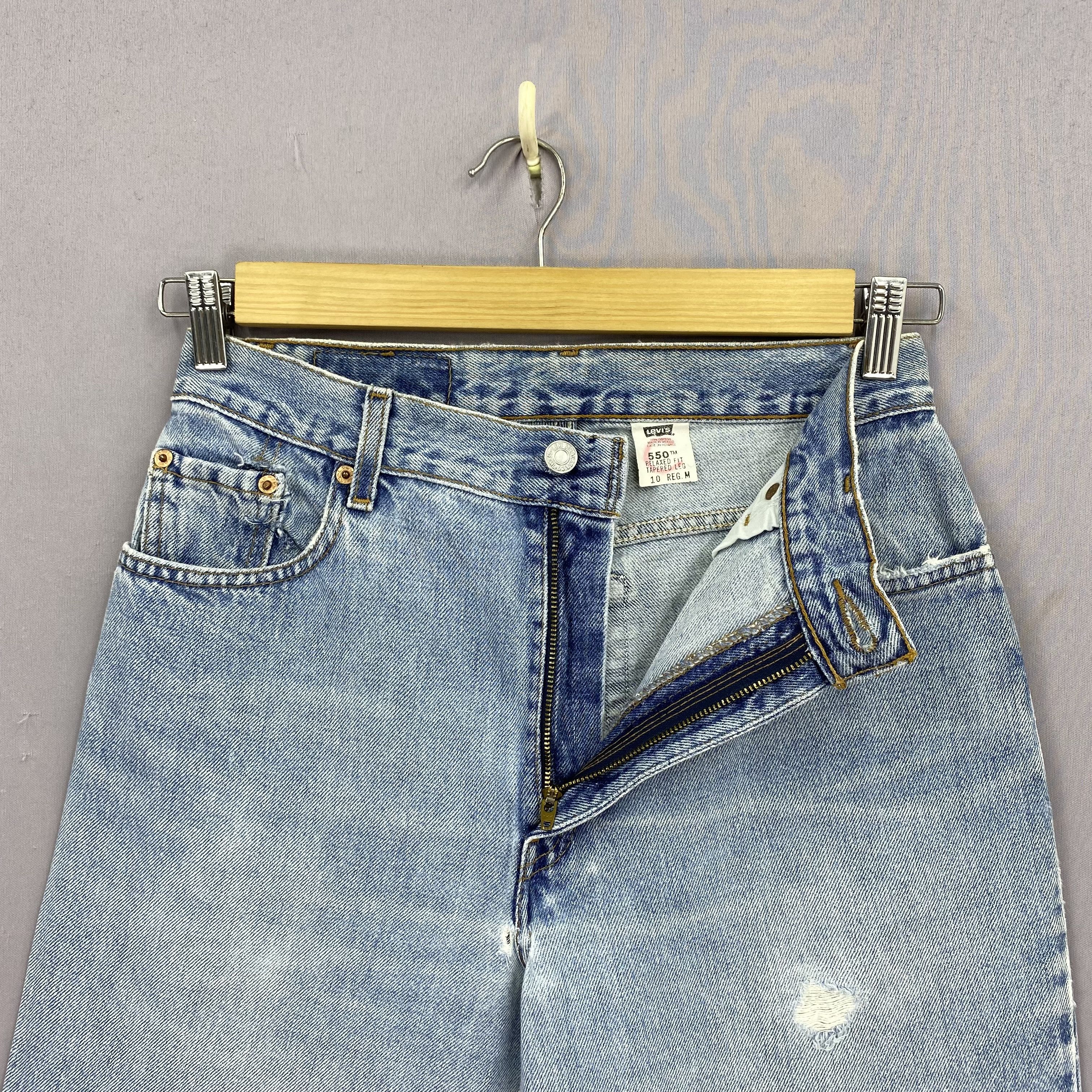 Levi's Vintage Levis Light Wash Jeans Faded Stonewash Denim BS47154 Size 26" / US 2 / IT 38 - 5 Thumbnail