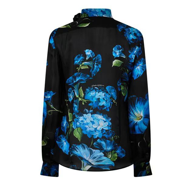 Dolce & Gabbana o1g2r1mq1024 Print Shirt in Multicolor Size S / US 4 / IT 40 - 2 Thumbnail