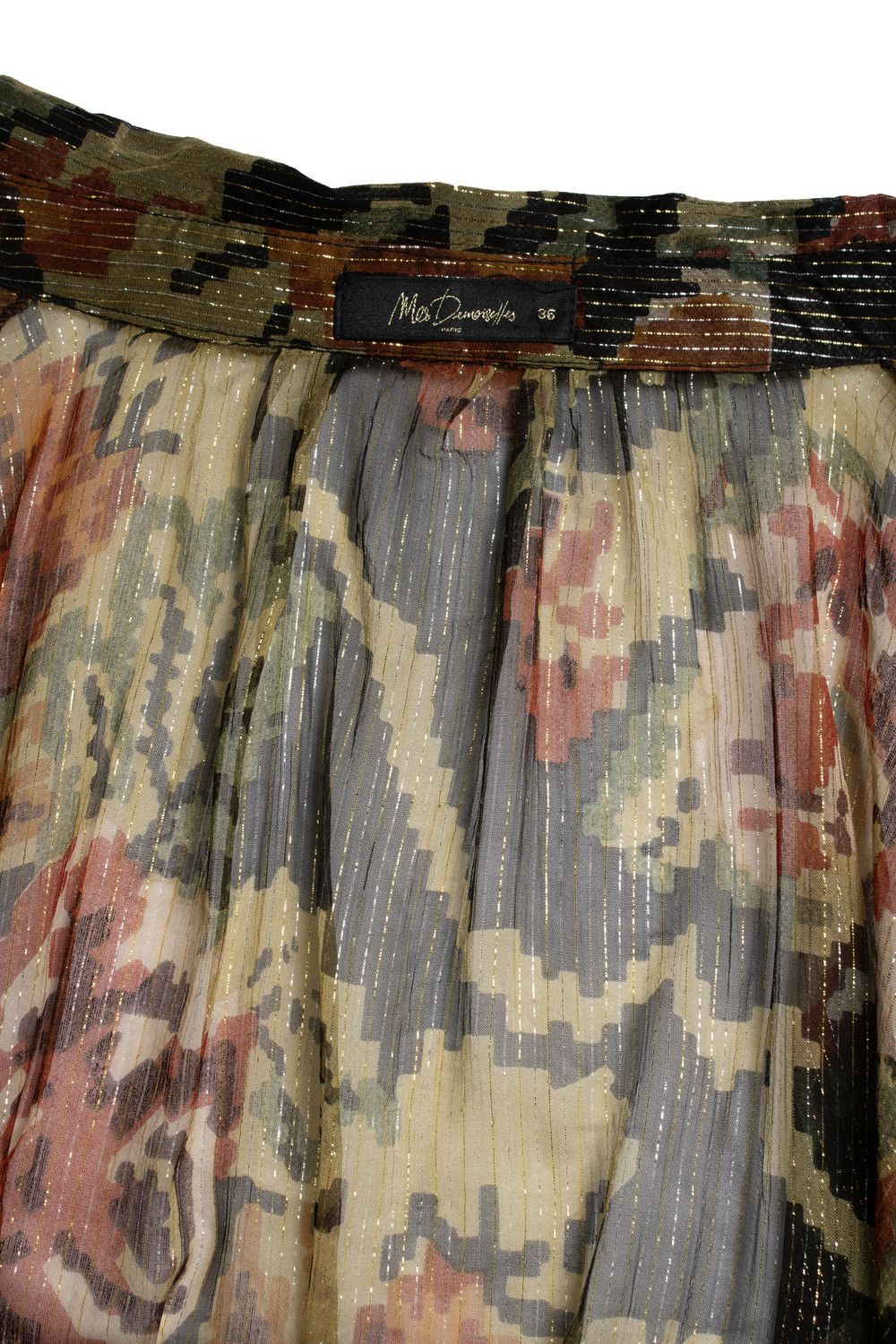 Mes Demoiselles Mes Demoiselles, floral printed Moroki lurex blouse Size XS / US 0-2 / IT 36-38 - 5 Thumbnail
