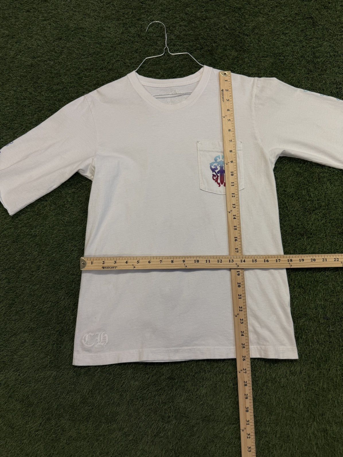 Chrome Hearts Chrome Hearts Colorful Dagger Tee Shirt Cut Sleeve Size M Size US M / EU 48-50 / 2 - 10 Thumbnail