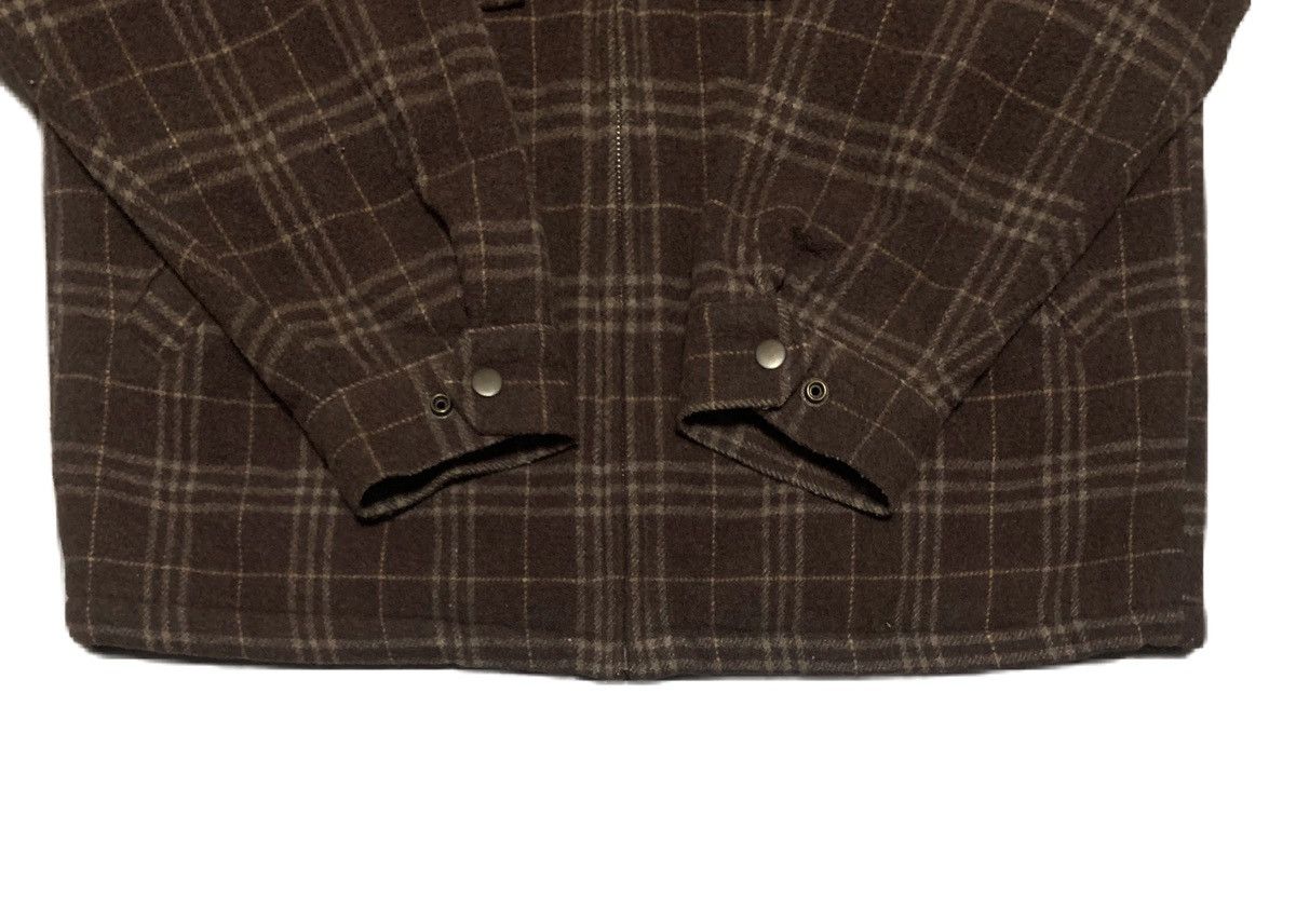 Vintage Vintage 90s Surf&Sands Plaid Wool Flannel Shirt Jacket Size US M / EU 48-50 / 2 - 2 Thumbnail