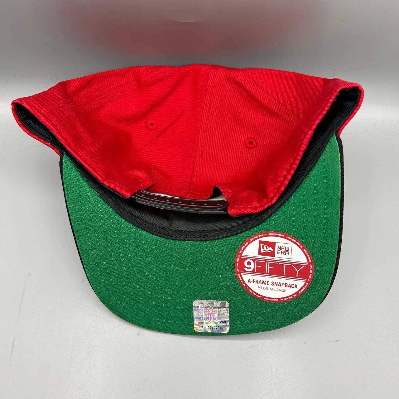 New Era San Francisco 49ers Hat Men M-L NFL Snap Back Cotton A-Frame Size ONE SIZE - 6 Thumbnail
