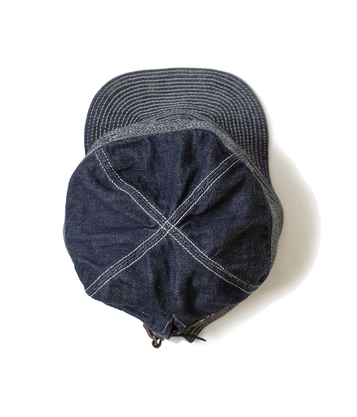 Kapital Kapital 11.5oz denim old man & sea cap Size ONE SIZE - 4 Thumbnail