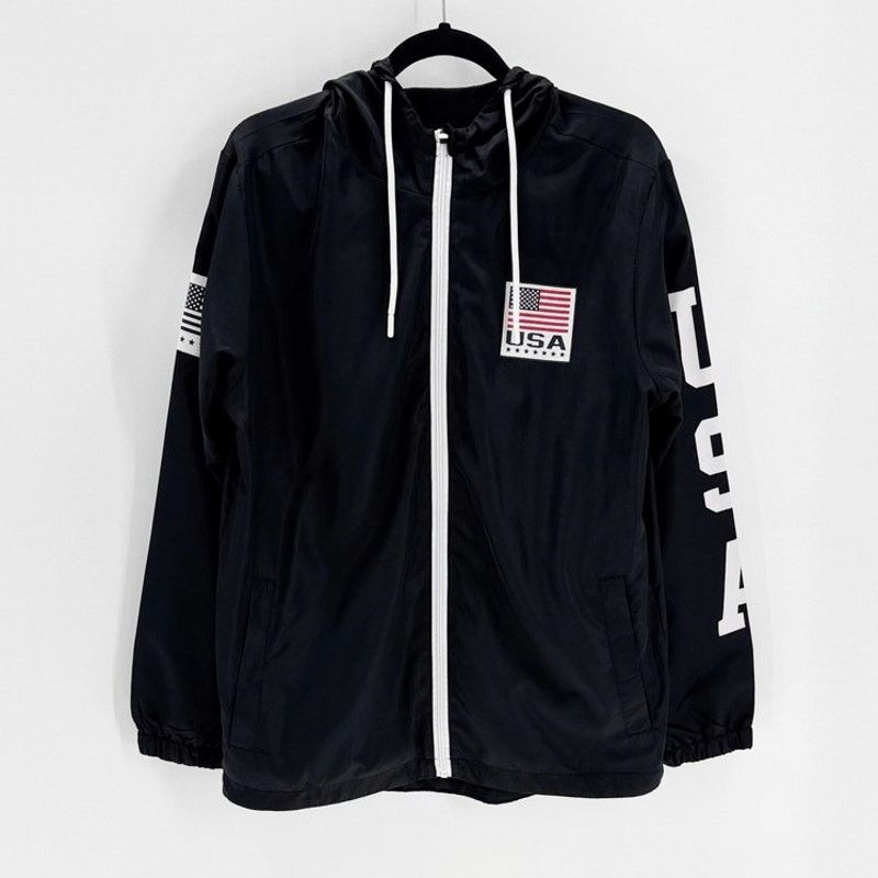 Other Striker USA Windbreaker Full Zip Hoodie Wind Jacket Size M Size US M / EU 48-50 / 2 - 1 Thumbnail