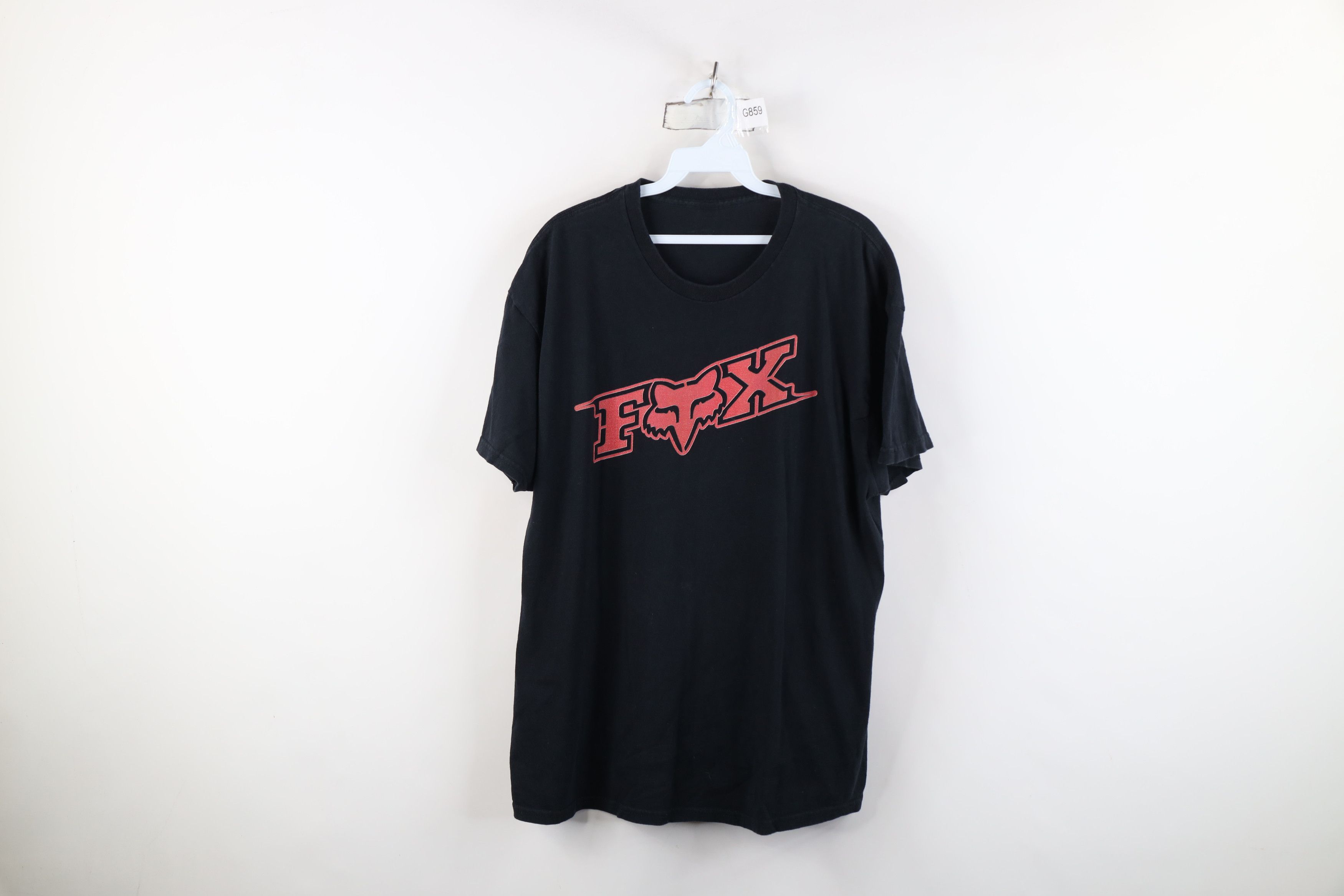 Fox Racing Vintage 90s Y2K Fox Racing Spell Out Short Sleeve T-Shirt Size US XL / EU 56 / 4 - 1 Thumbnail