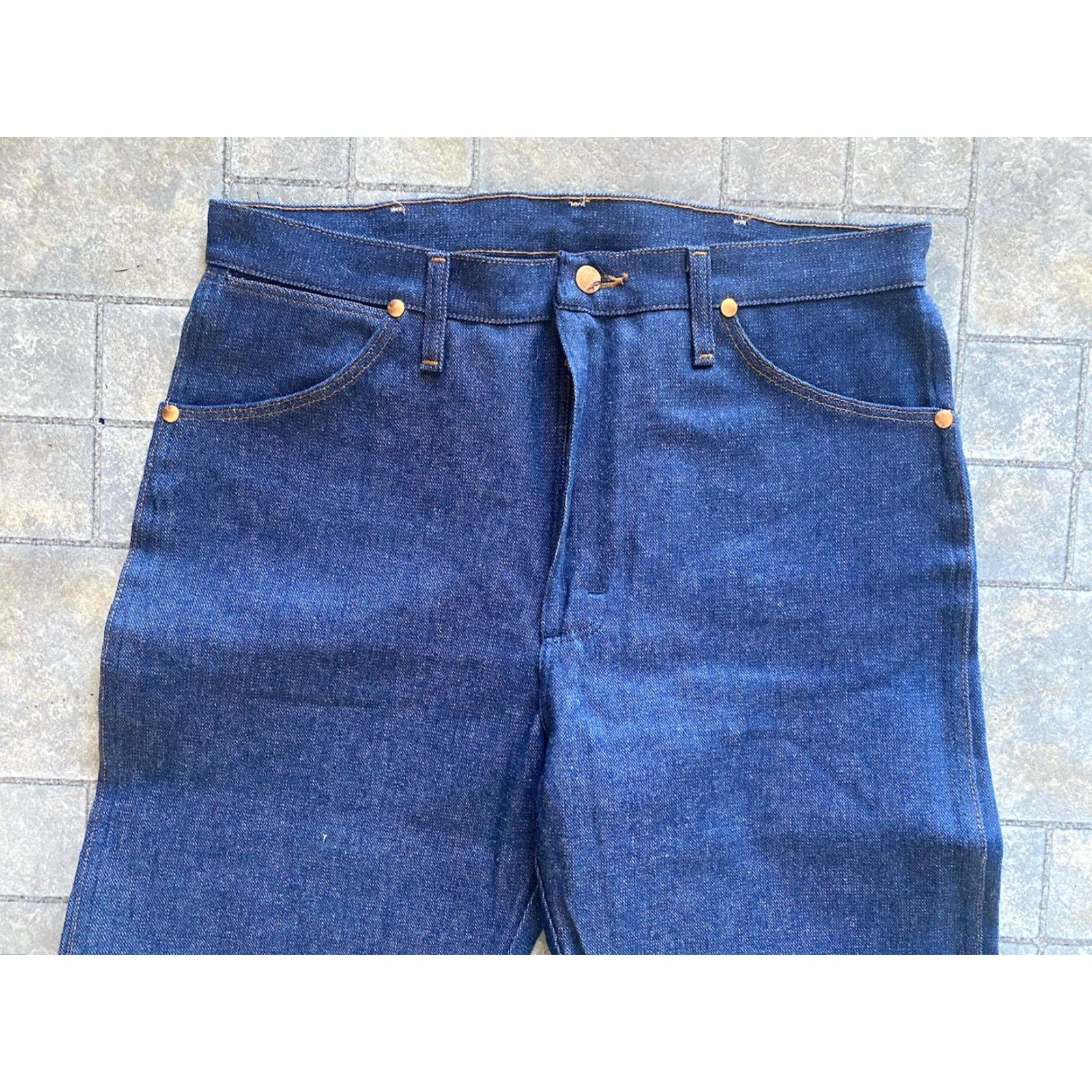 Wrangler Wrangler Cowboy Cut Jeans Men’s 35x32 Blue Original Fit Size US 35 - 4 Thumbnail
