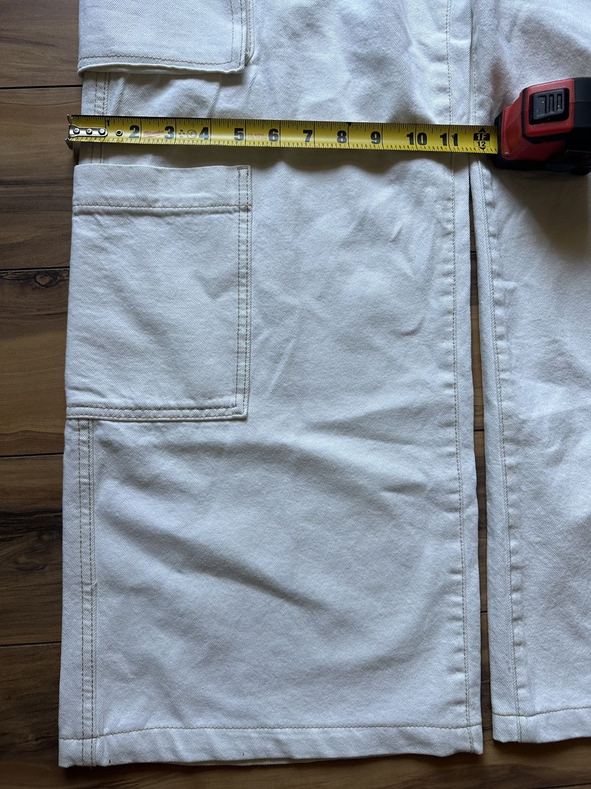 Cotton On Cotton On Cargo Wide Leg Jeans Size 34" / US 12 / IT 48 - 2 Thumbnail