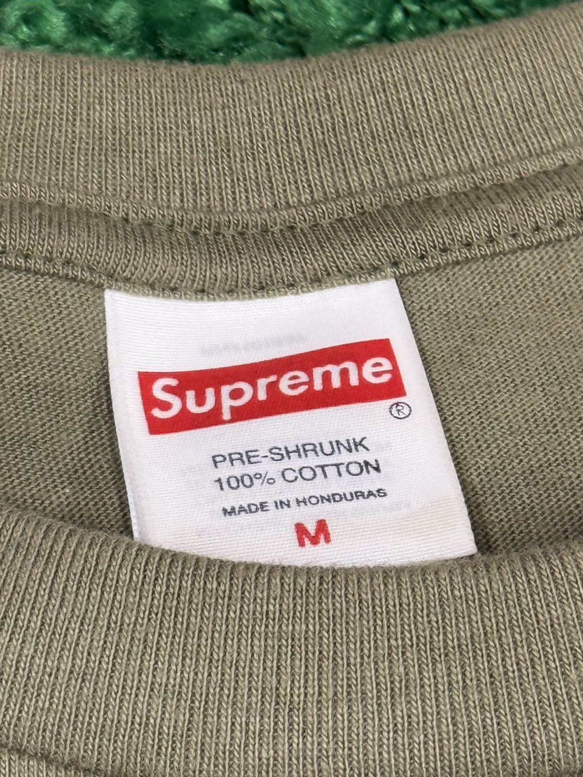 Supreme Supreme Cocaine Mouse Tee Olive Green Medium SS25 Drugs Rat Size US M / EU 48-50 / 2 - 5 Thumbnail