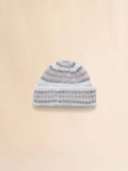 Marni o1w1db10326 Size:OS/Brushed Mohair Beanie in White Size ONE SIZE - 1 Thumbnail