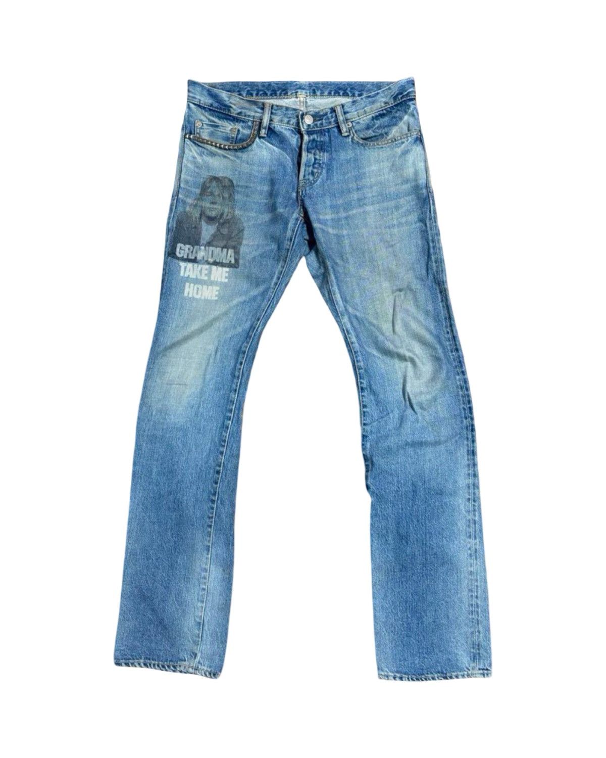 ☆超レア☆hysteric glamour JEANS Pre-owned] Hysteric Glamour Studded denim pants – Archive