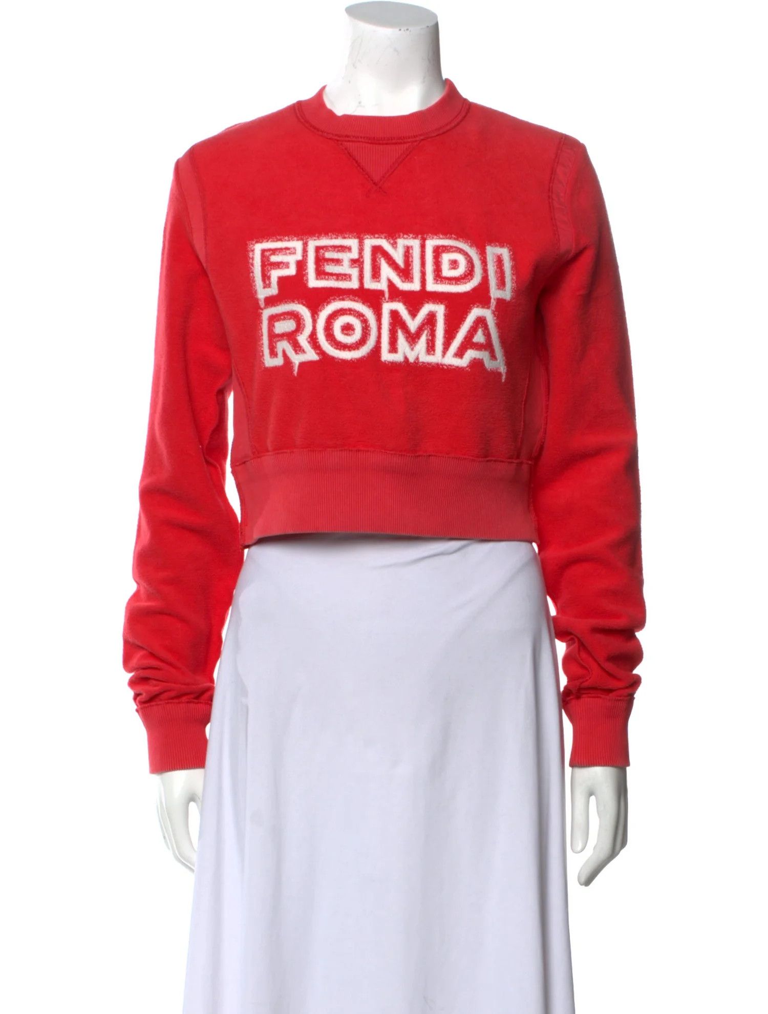 Fendi o1loc1c0824 Sweatshirt in Red Size M / US 6-8 / IT 42-44 - 1 Thumbnail
