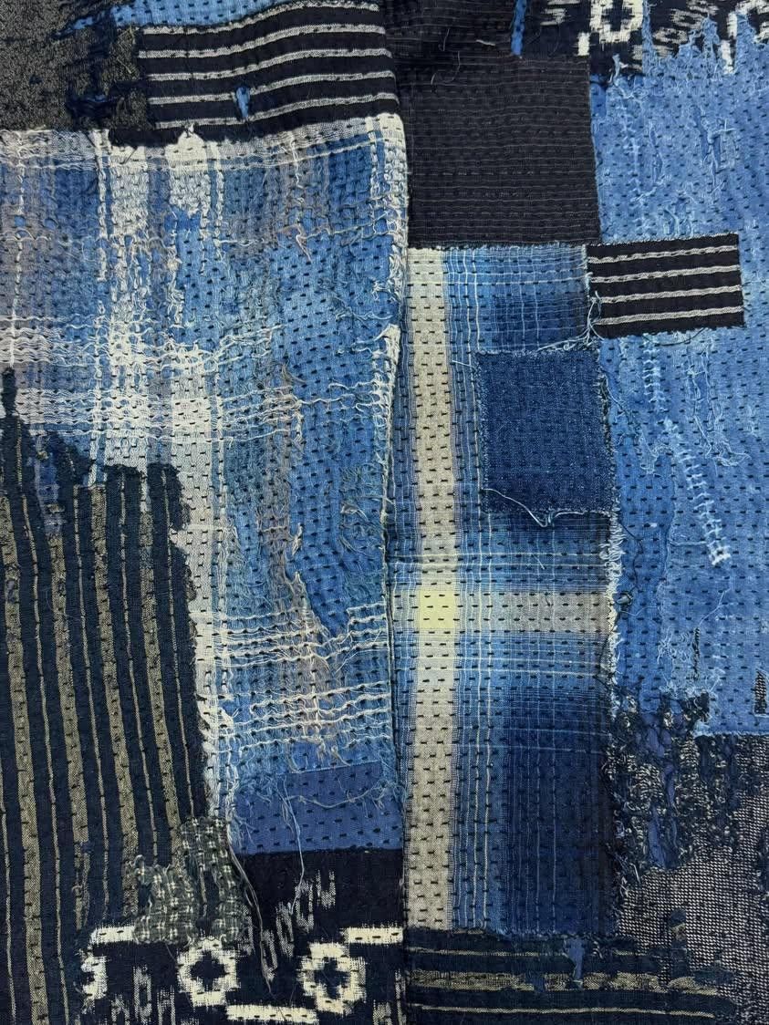 Japanese Brand **CUSTOM** Boro denim jeans Size US 34 / EU 50 - 6 Thumbnail