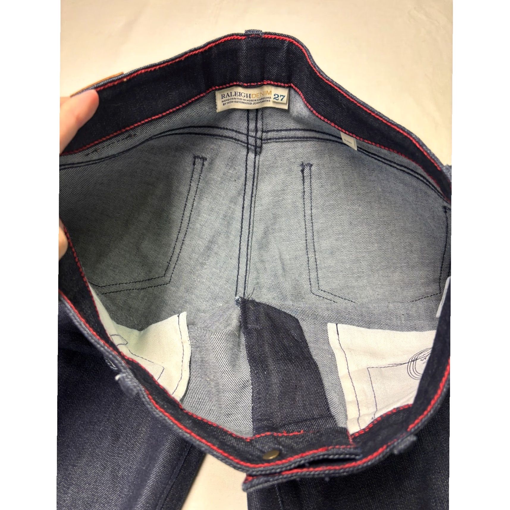 Raleigh Denim Raleigh Denim Surry Jeans Size 27 Dark Wash 5-Pocket Zip Button Made in USA Women Skinny Slim Denim 93% Cotton 6% Polyester 1% Elastane Size 27" / US 4 / IT 40 - 4 Thumbnail