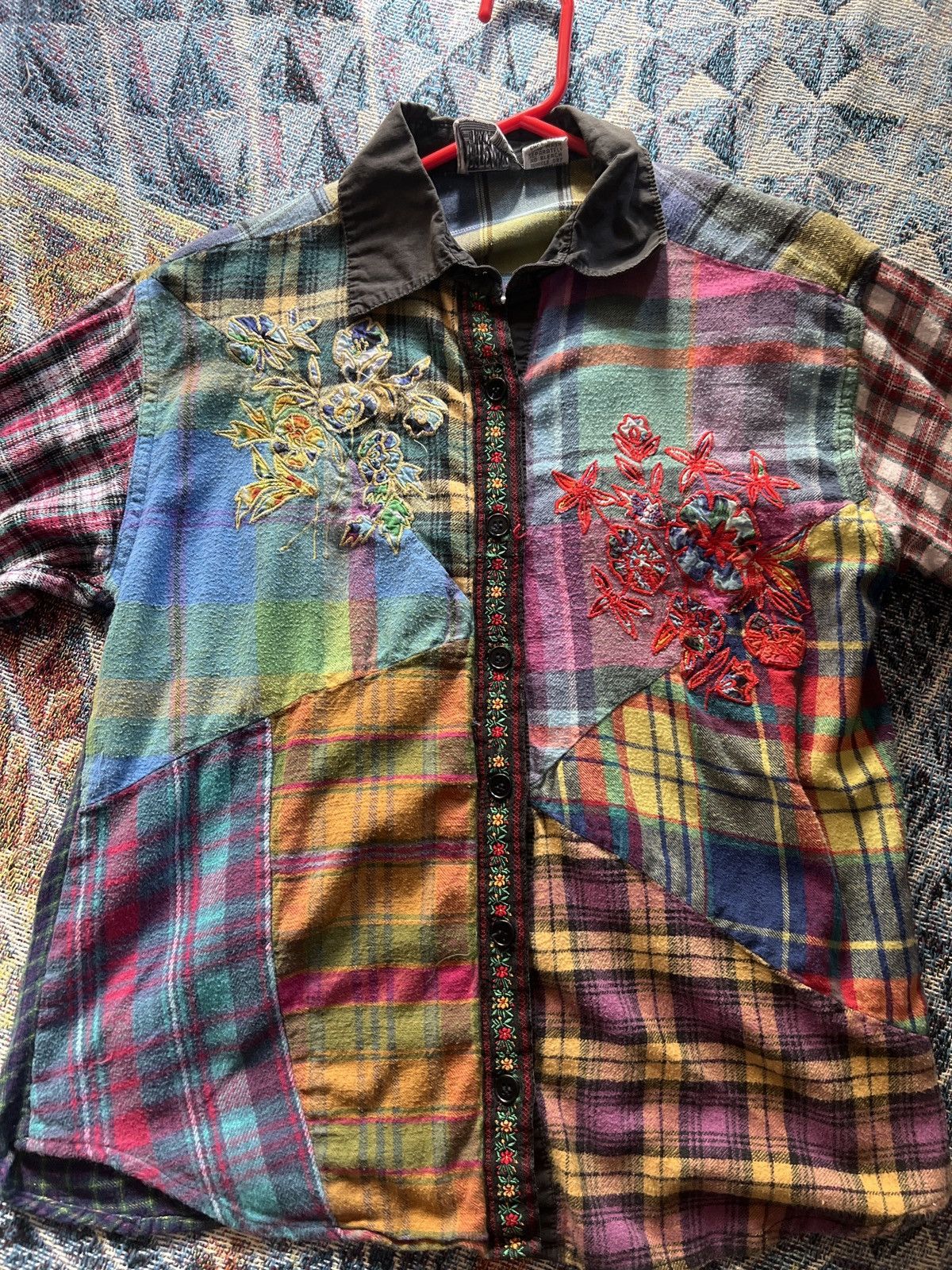 Other Super artsy colorful flannel Size US M / EU 48-50 / 2 - 1 Thumbnail