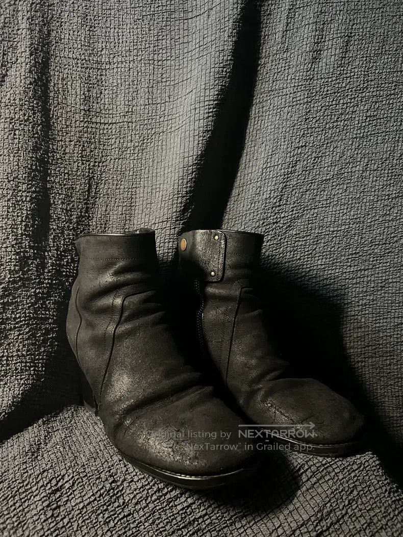 Rick Owens Rick Owens Cracked Leather High Heels Size US 10.5 / IT 40.5 - 3 Thumbnail
