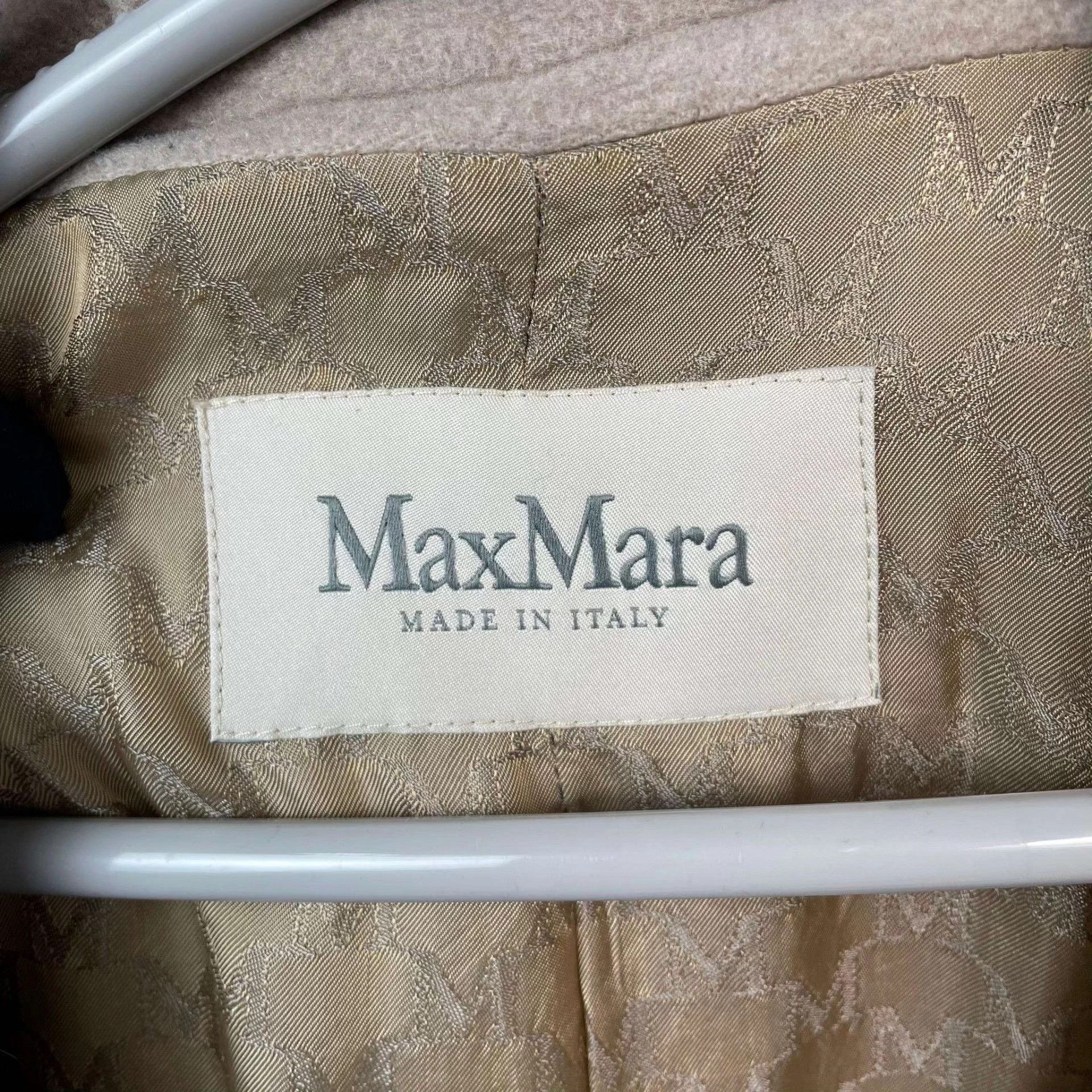 Max Mara MAXMara 101801 grey 36 coat Size S / US 4 / IT 40 - 4 Thumbnail