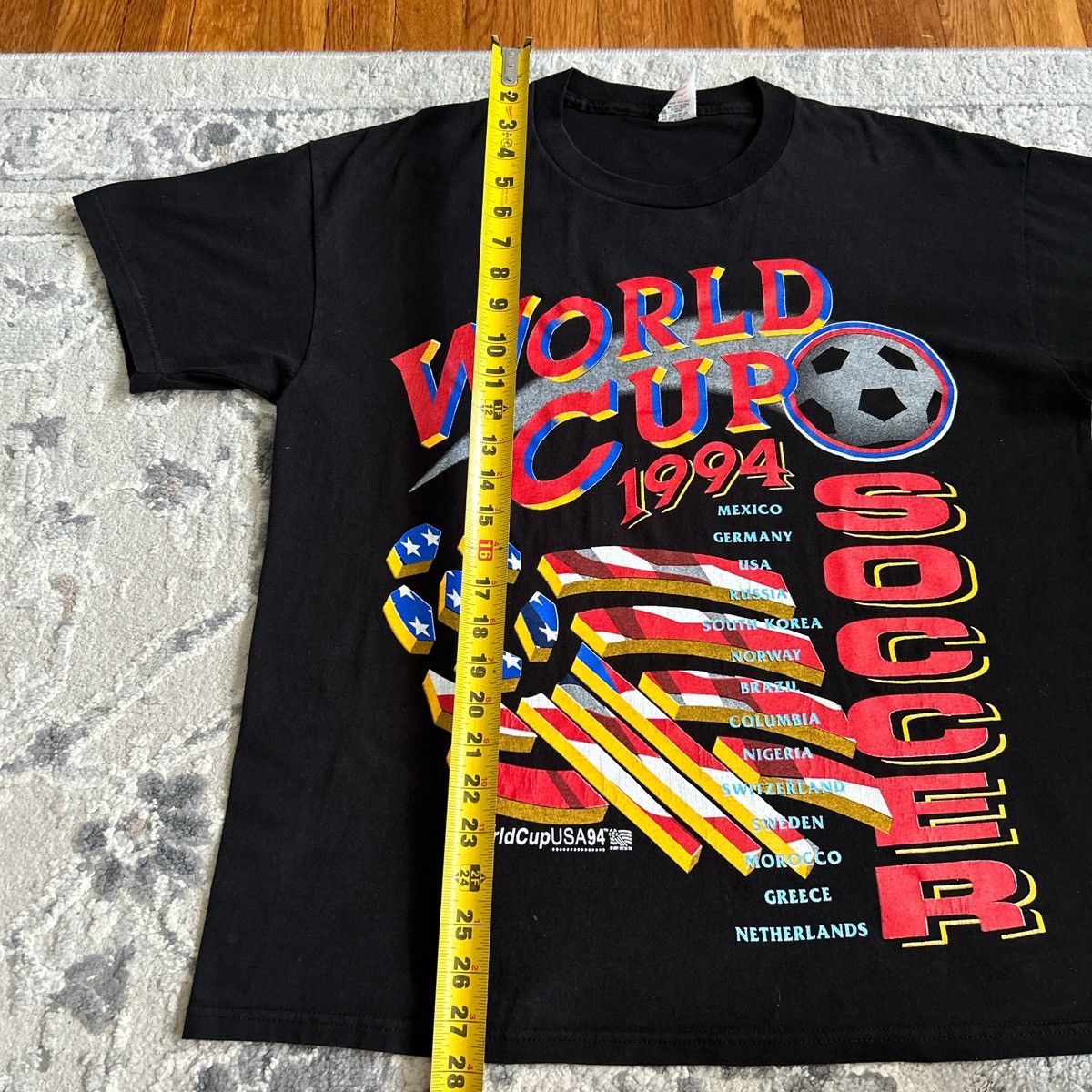 Vintage Vintage World Cup T-Shirt Size US L / EU 52-54 / 3 - 7 Thumbnail
