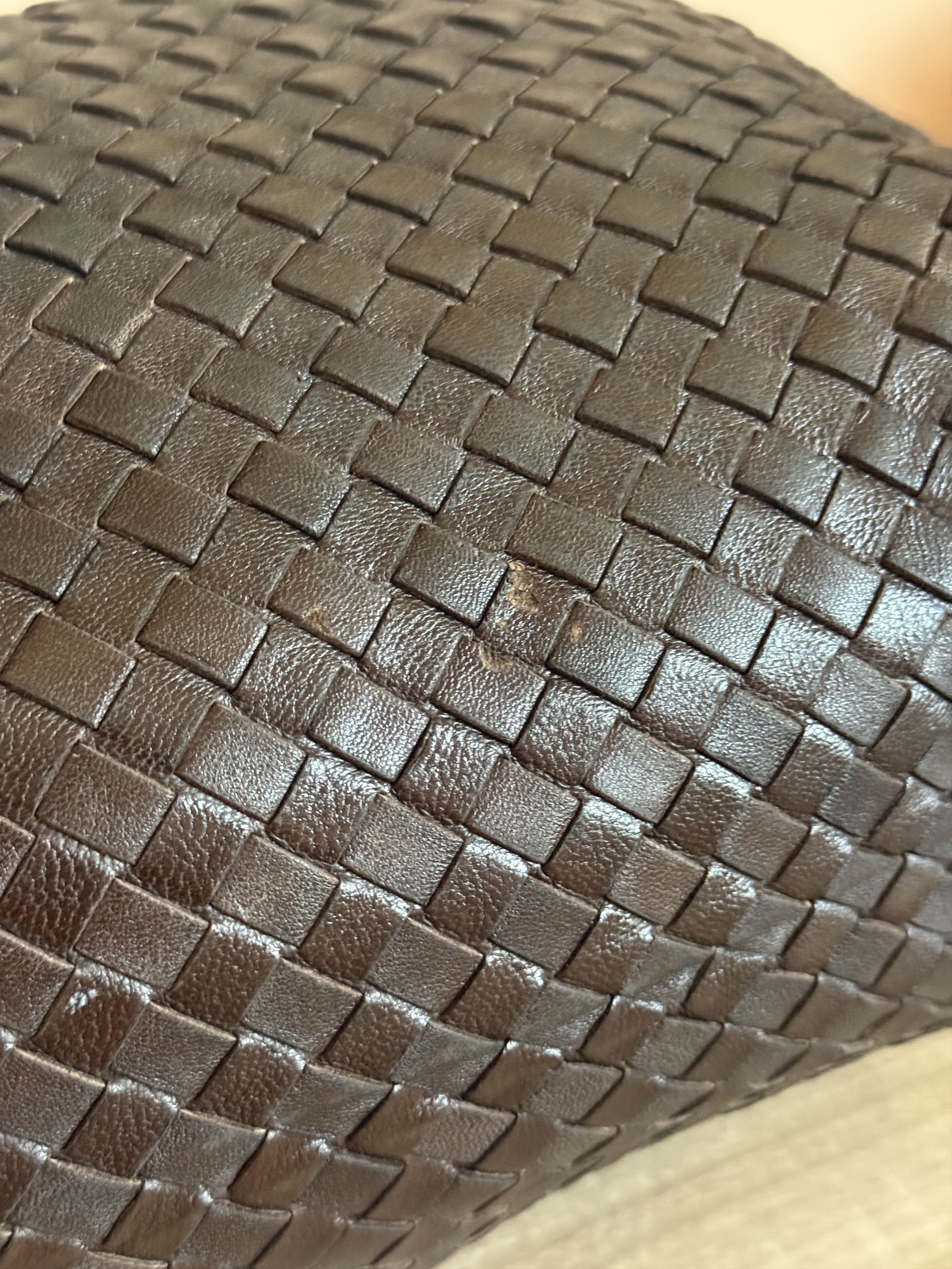 Bottega Veneta Bottega Veneta Intrecciato Hobo Bag Brown Leather luxury Size ONE SIZE - 12 Thumbnail