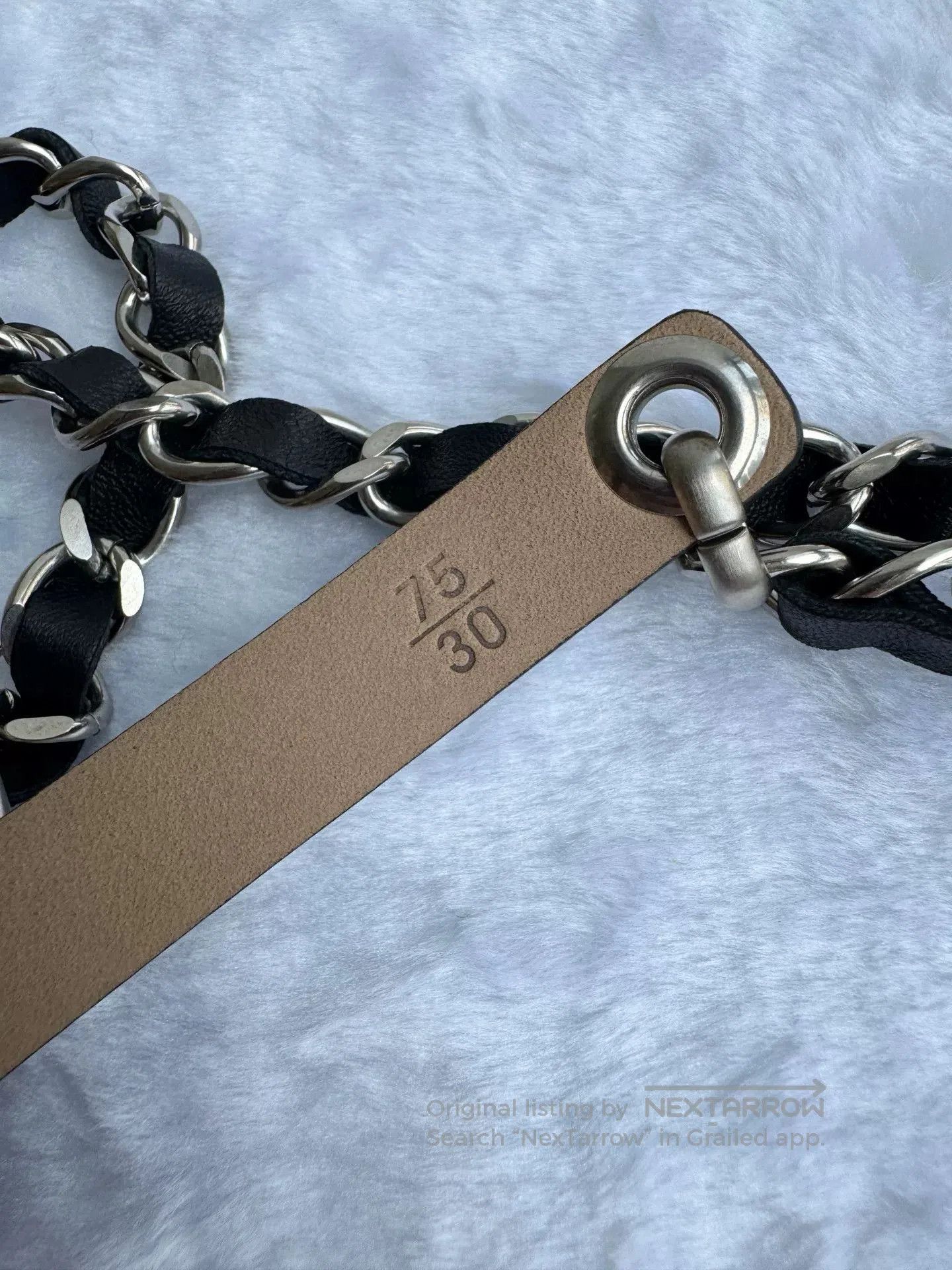 Chanel Chanel Black Chain Belt. Size ONE SIZE - 5 Thumbnail
