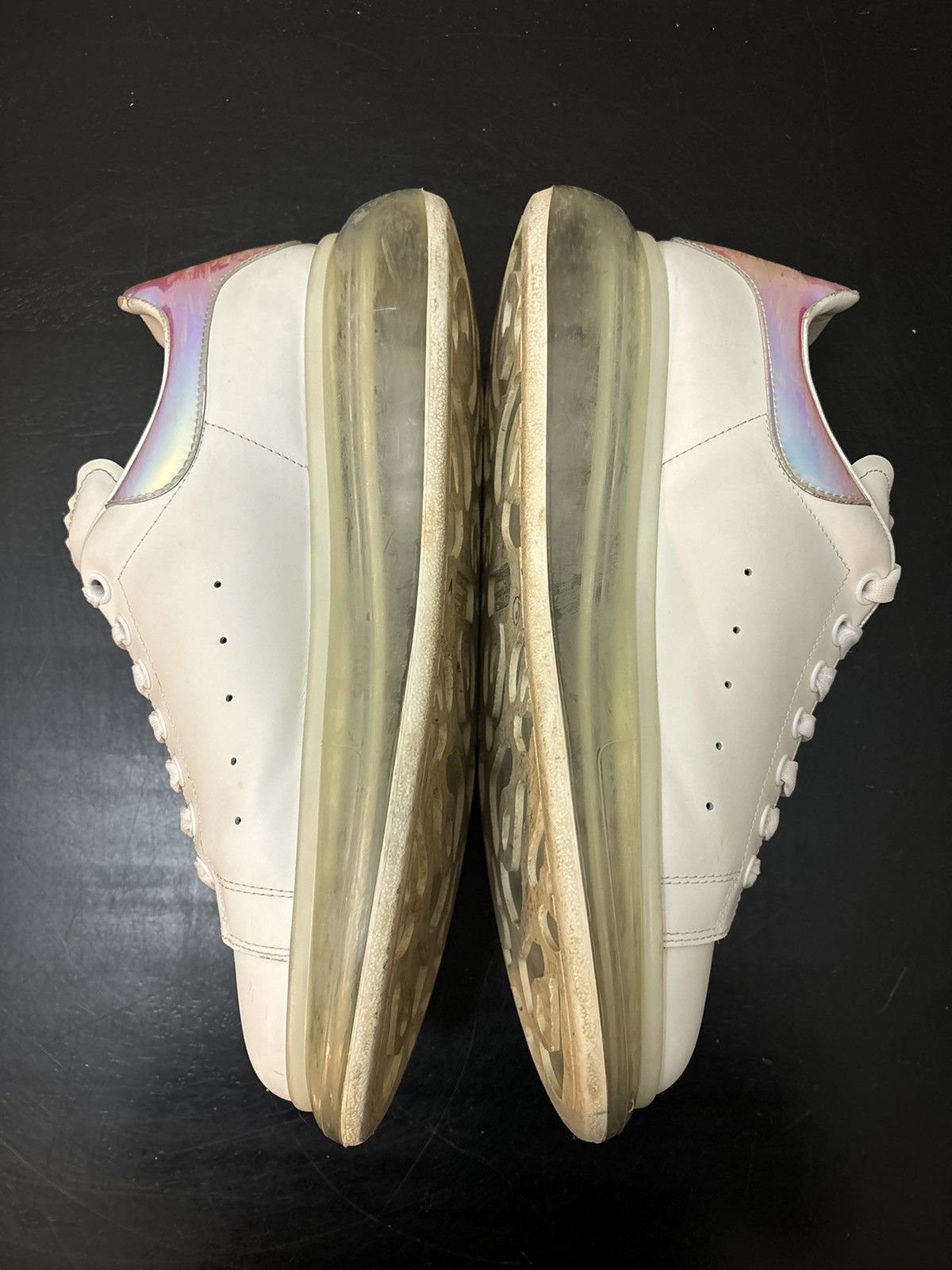 Alexander McQueen Alexander McQueen Oversized Sneaker Reflective Clear Sole Size US 12 / EU 45 - 3 Thumbnail