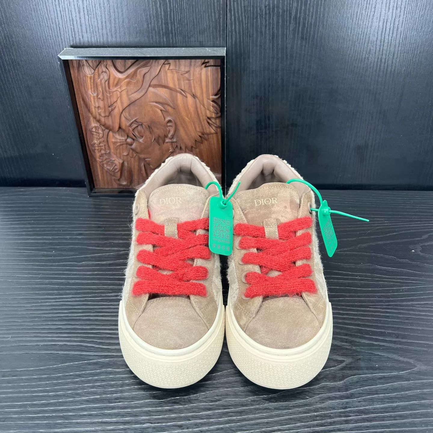 Dior Dior B33 Brown AOP Size 42 New Size US 9 / EU 42 - 4 Thumbnail