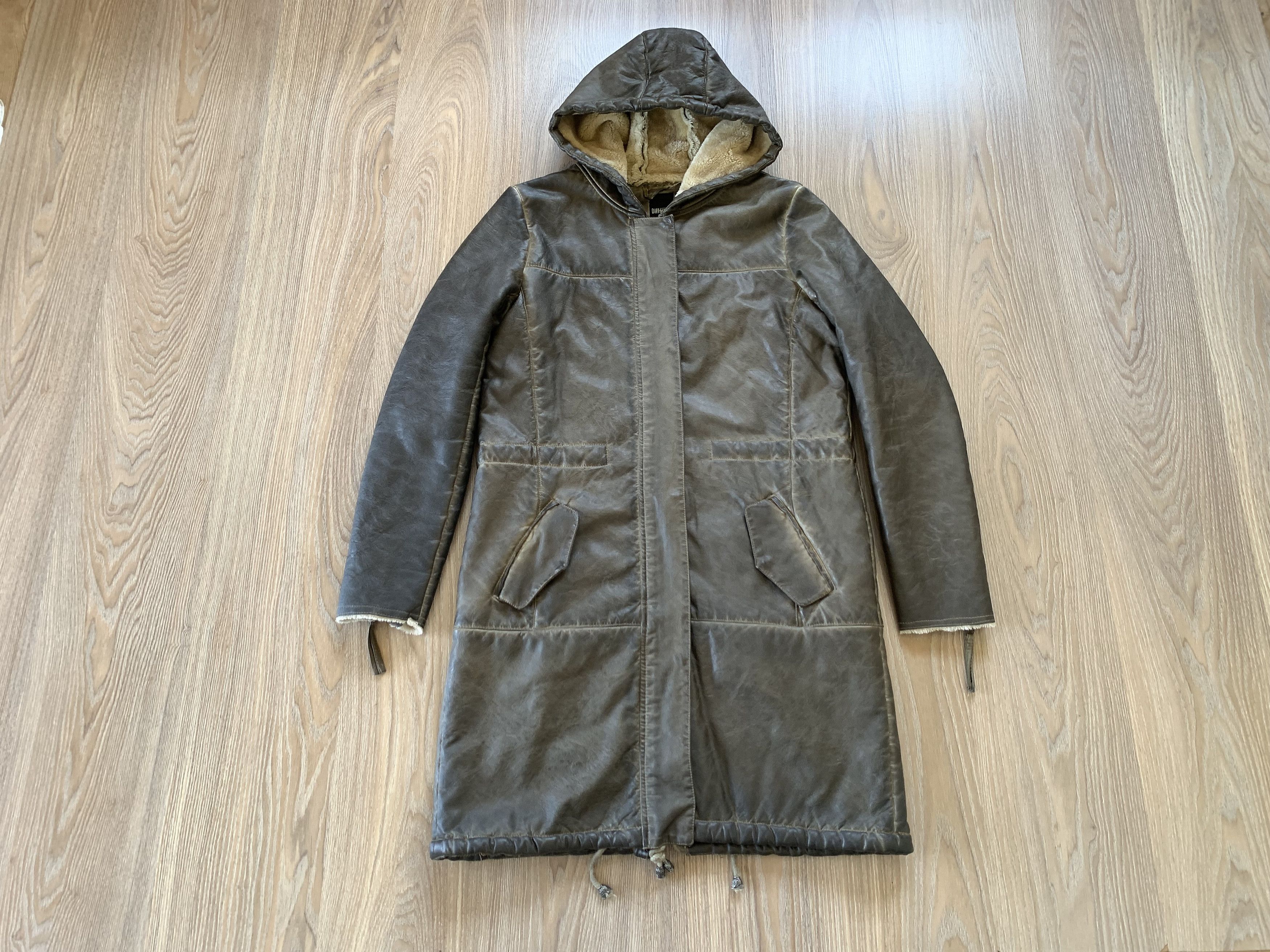 Other Montgomery Different Grunge Sherpa Coat With Hood Jacket Size US M / EU 48-50 / 2 - 2 Thumbnail