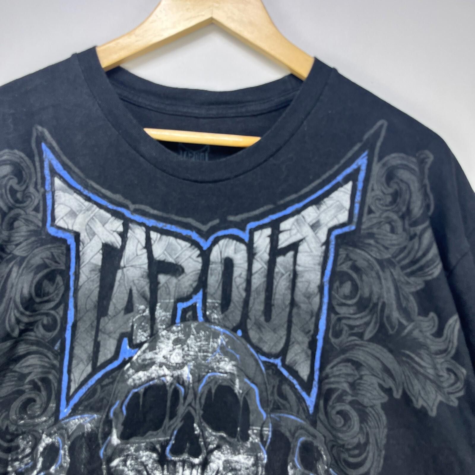 Tapout Tapout Vintage Y2K Skull Cross MMA T-Shirt 2XL Jesse PInkman Size US XXL / EU 58 / 5 - 3 Thumbnail