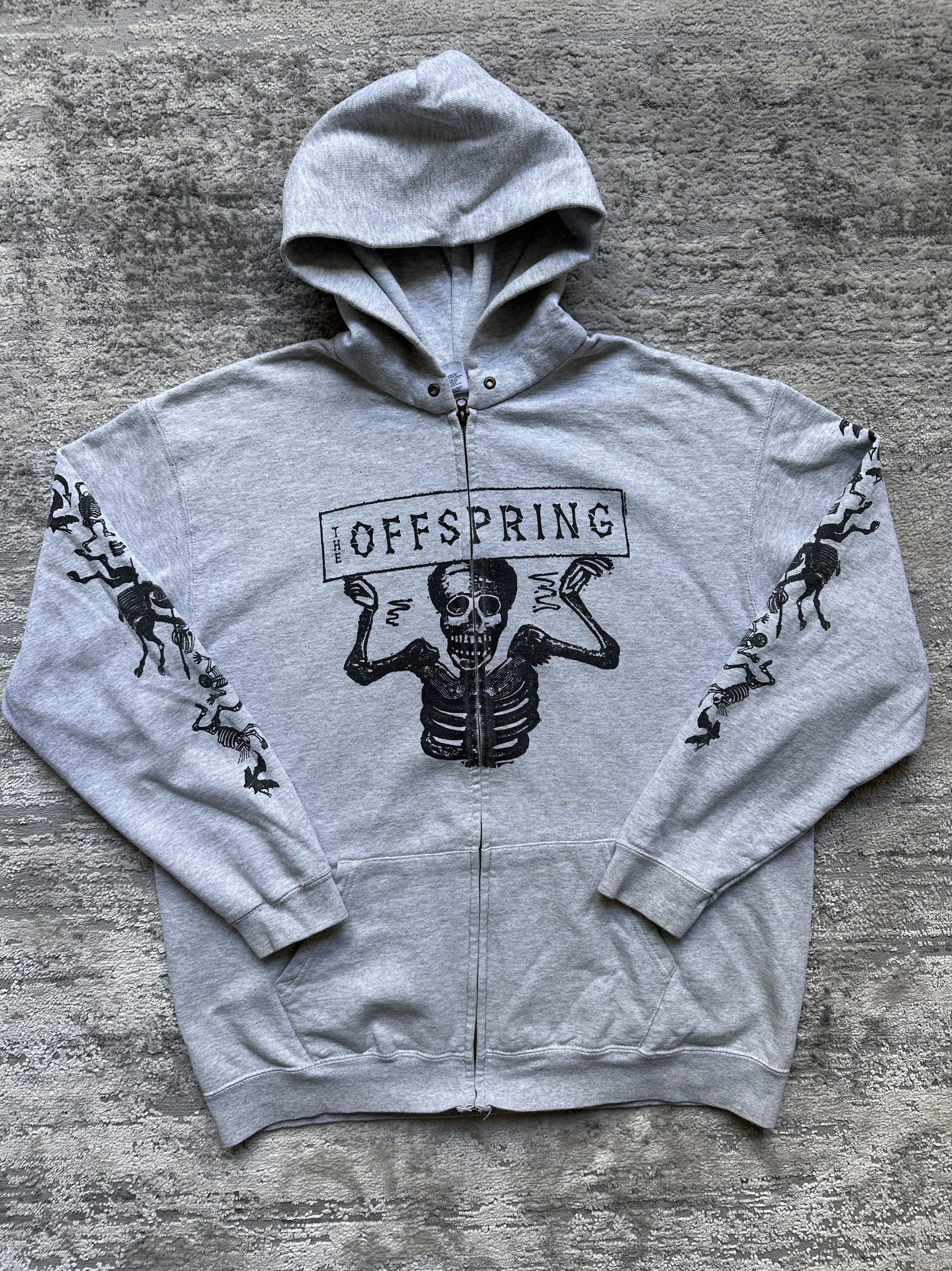 Vintage The Offspring rare zip hoodie Size US XXL / EU 58 / 5 - 1 Thumbnail
