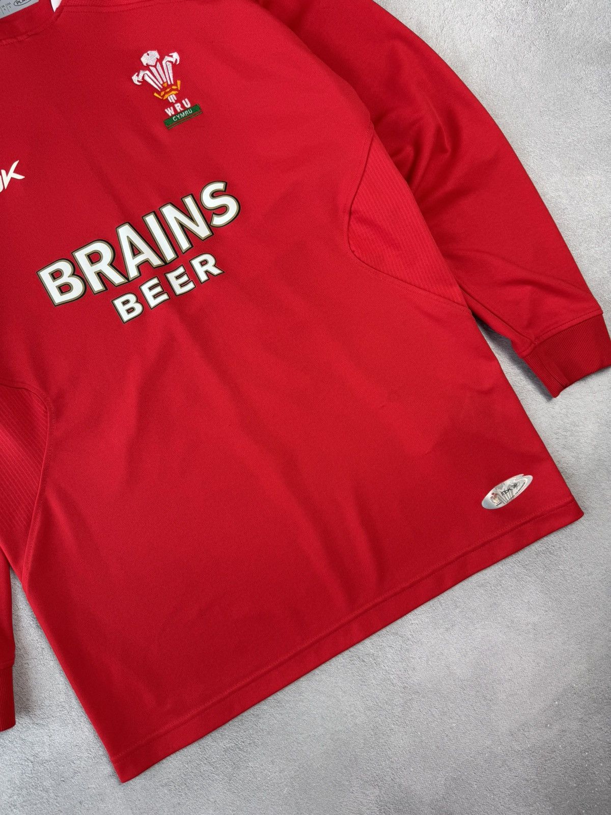 Reebok Wales WRU Cymru Rugby Union 2006 2007 Home Jersey Reebok Size US M / EU 48-50 / 2 - 4 Thumbnail