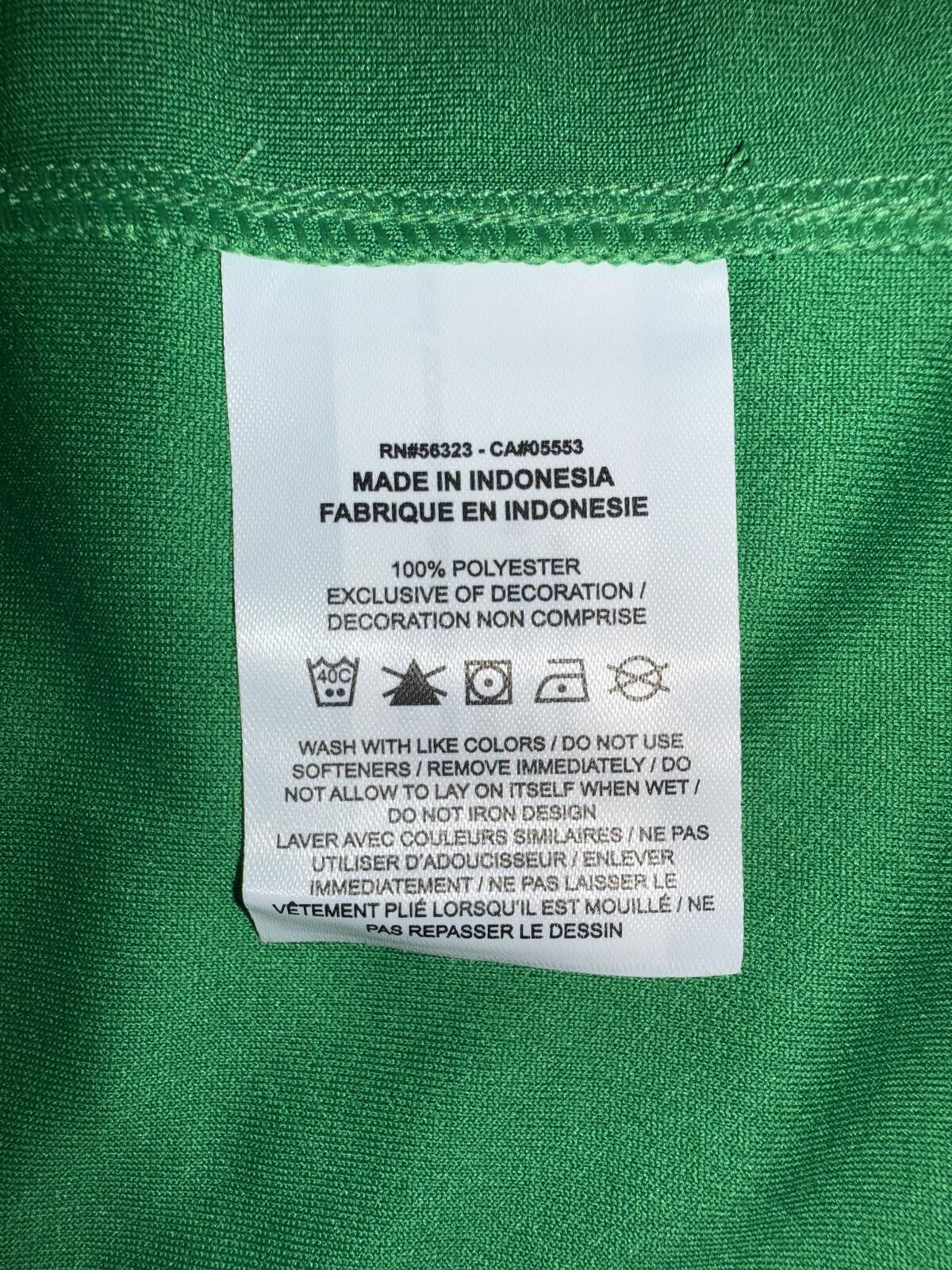 Nike Nike Adult Unisex Bay FC Goalie Jersey Size US M / EU 48-50 / 2 - 6 Thumbnail