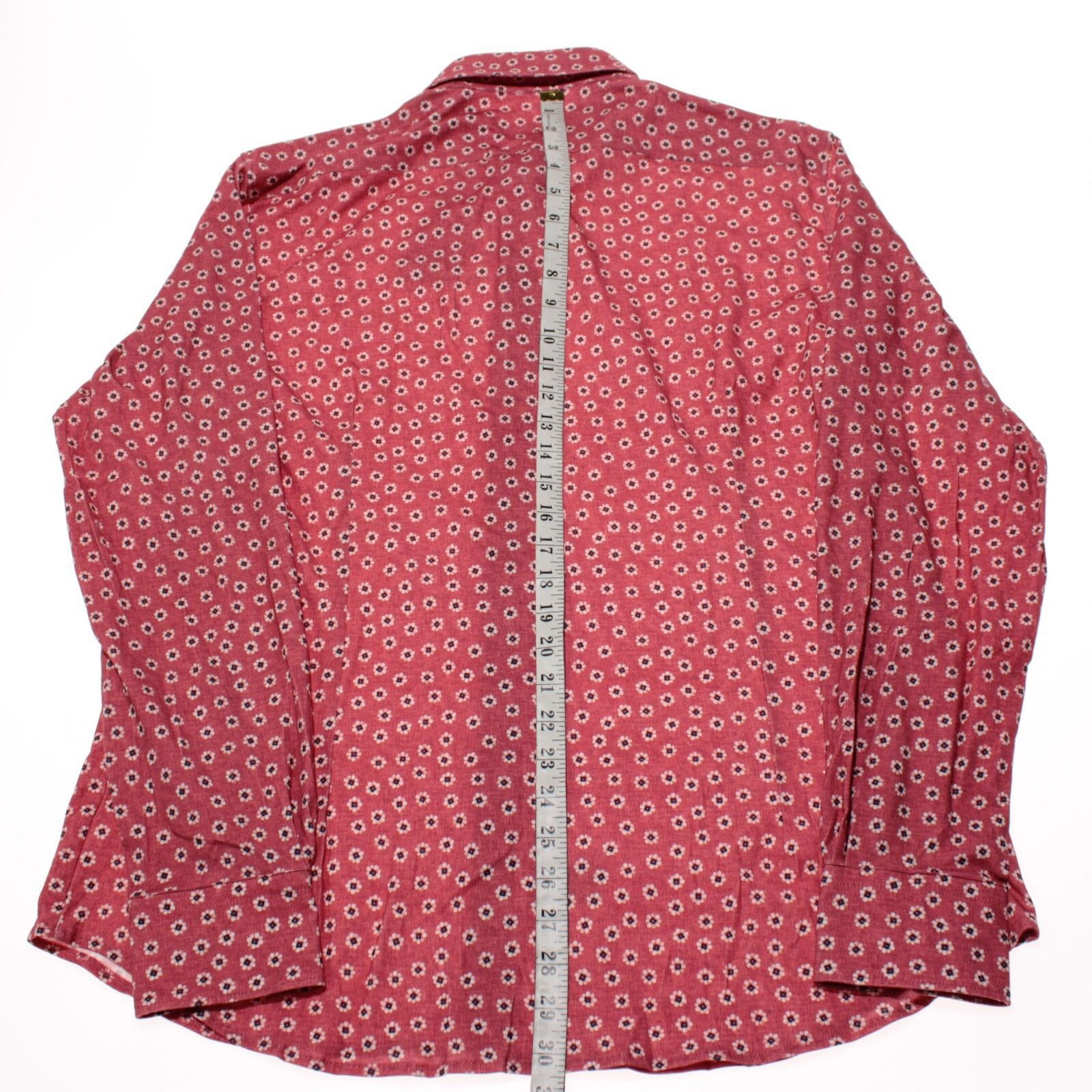 Emanuel Berg New with tags Shirt Size XL US In Red