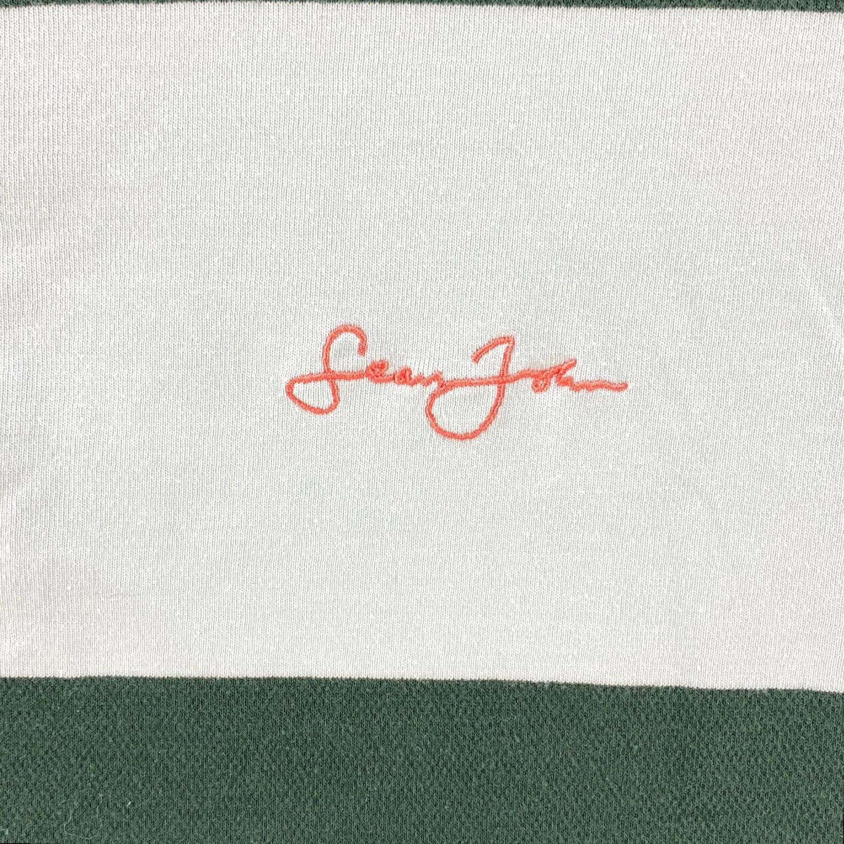 Sean John VINTAGE Sean John Polo Shirt Mens 3XL XXXL Green Striped Short Sleeve Embroidered Size US XXL / EU 58 / 5 - 4 Thumbnail