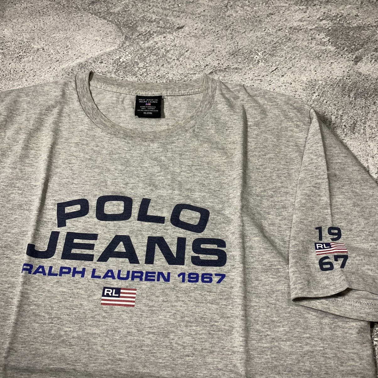 Polo Ralph Lauren VINTAGE RALPH LAUREN T SHIRT POLO JEANS 90s Size US M / EU 48-50 / 2 - 3 Thumbnail