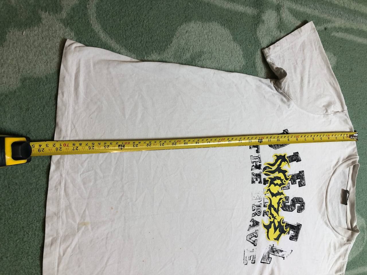 Diesel Vintage Diesel Big Y2K Logo Short Sleeve T-Shirt Size L Size US L / EU 52-54 / 3 - 17 Thumbnail