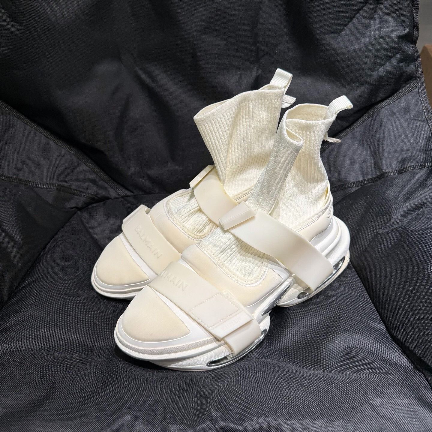 Balmain Balmain White Mid-Calf Casual Shoes Size US 11 / EU 44 - 1 Thumbnail