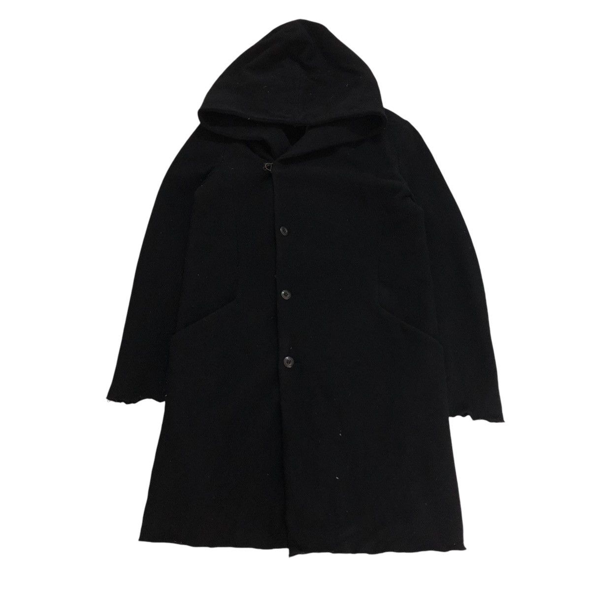 Kazuyuki Kumagai Attachment 🔥WOOL LONG JACKET HOODIE BONDAGE  