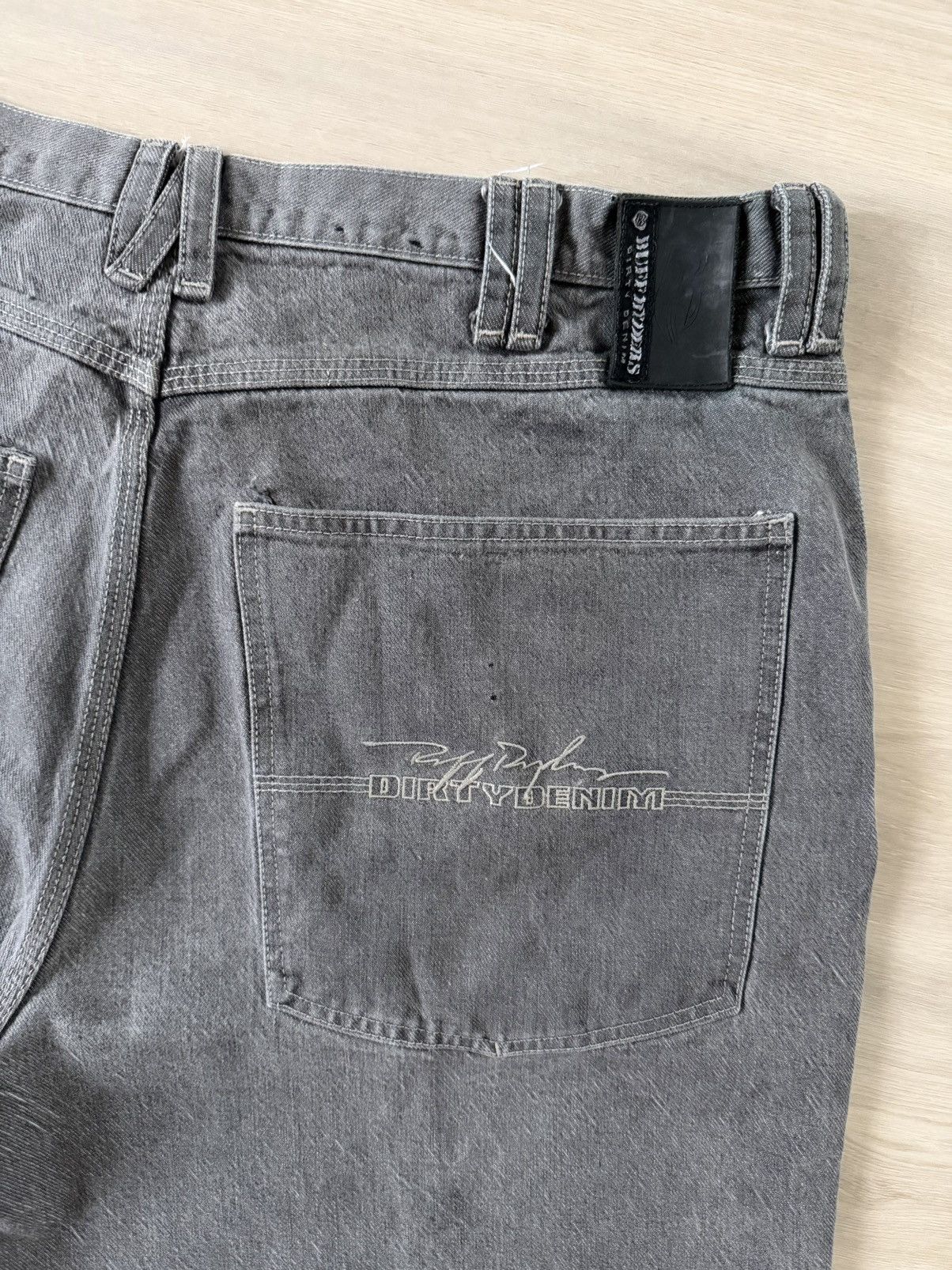 Vintage Vintage Y2K Ruff Ryders Denim Shorts Sz 42 DMX Streetwear Size US 42 / EU 58 - 2 Thumbnail