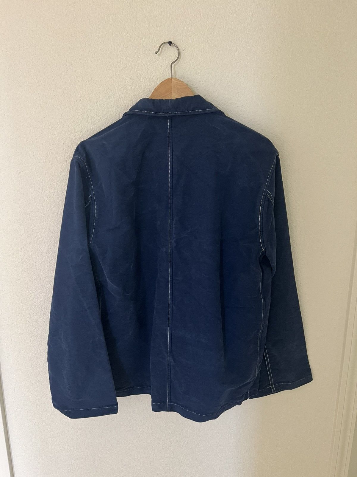 Other Swedish Military Blue Knot Closure Chore Jacket Size US M / EU 48-50 / 2 - 3 Thumbnail
